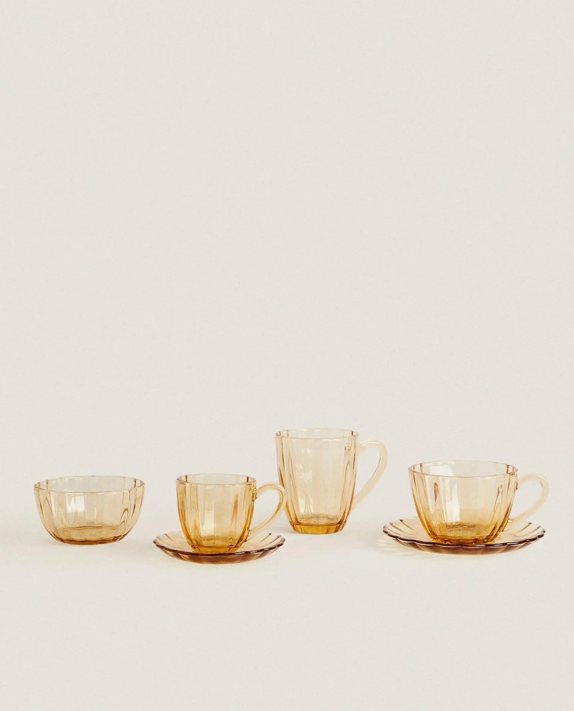 SET VIDRIO RELIEVE