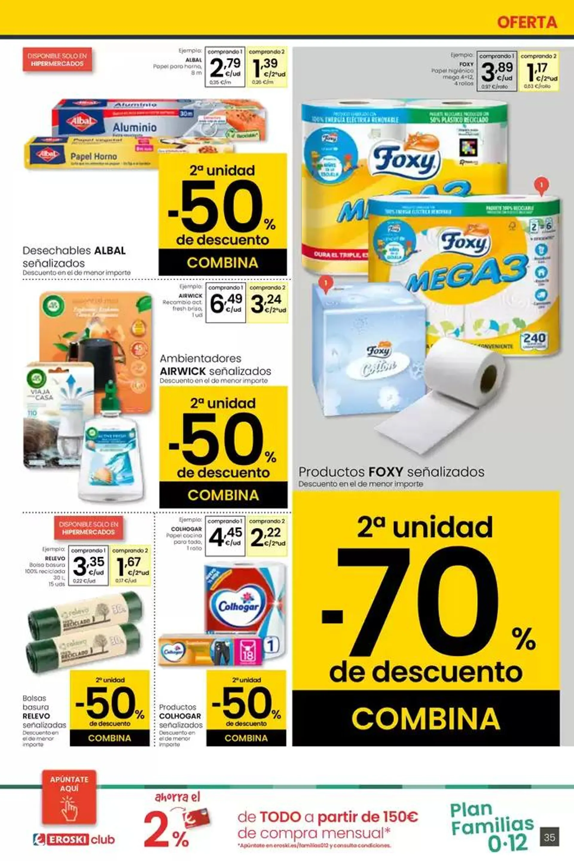 Catálogo de SUMA AHORRO HIPERMERCADOS EROSKI 2 de mayo al 13 de mayo 2025 - Página 35