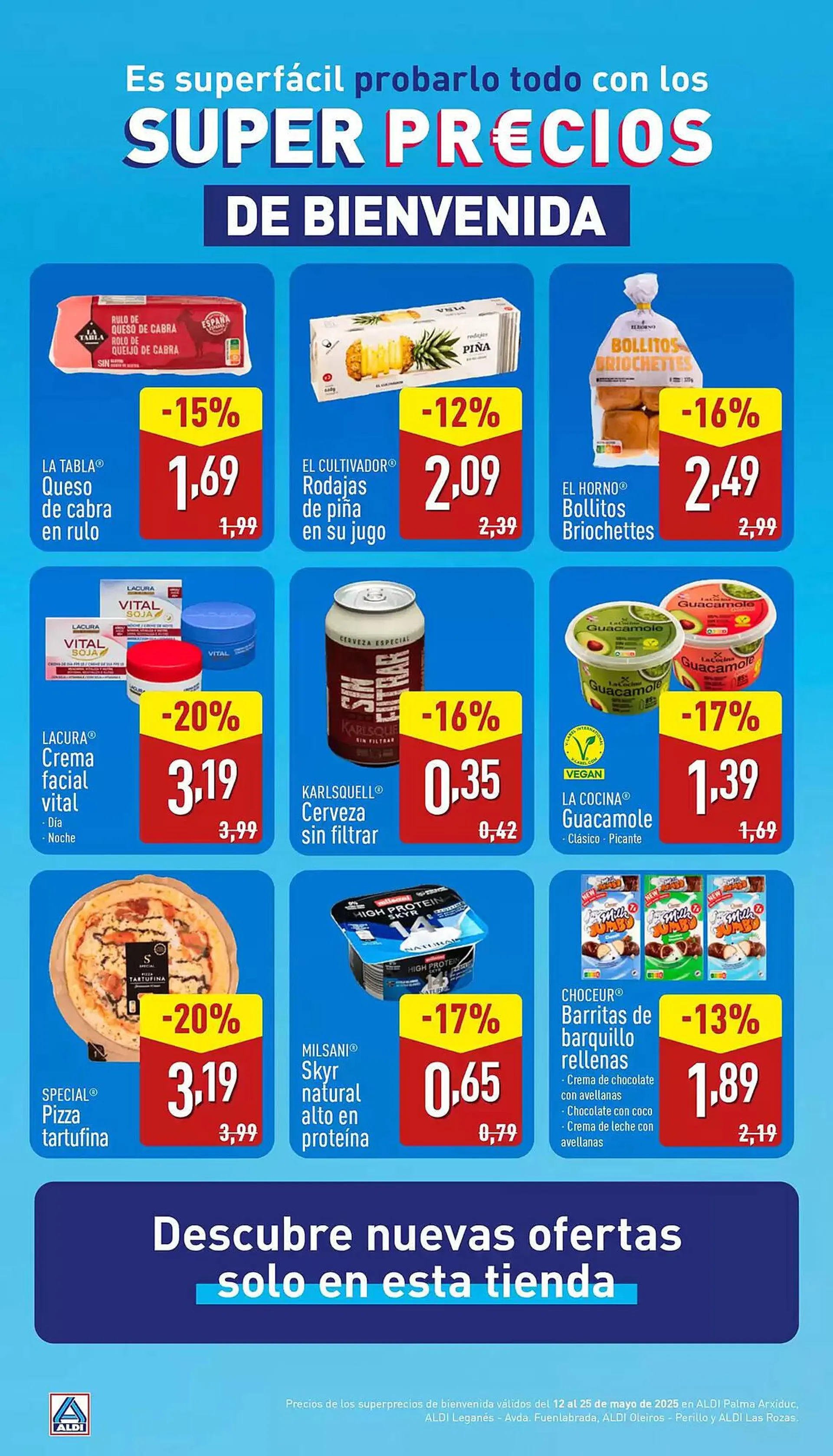 Catálogo de Folleto ALDI 12 de mayo al 25 de mayo 2025 - Página 1