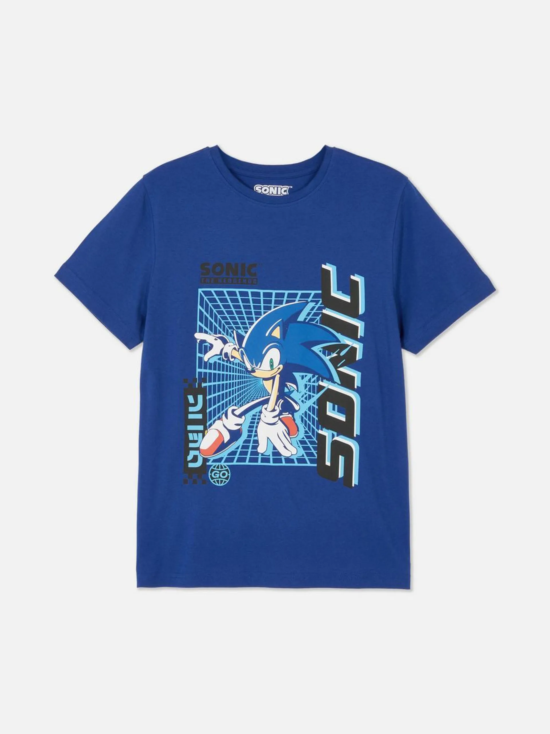 Camiseta gráfica de Sonic, el erizo