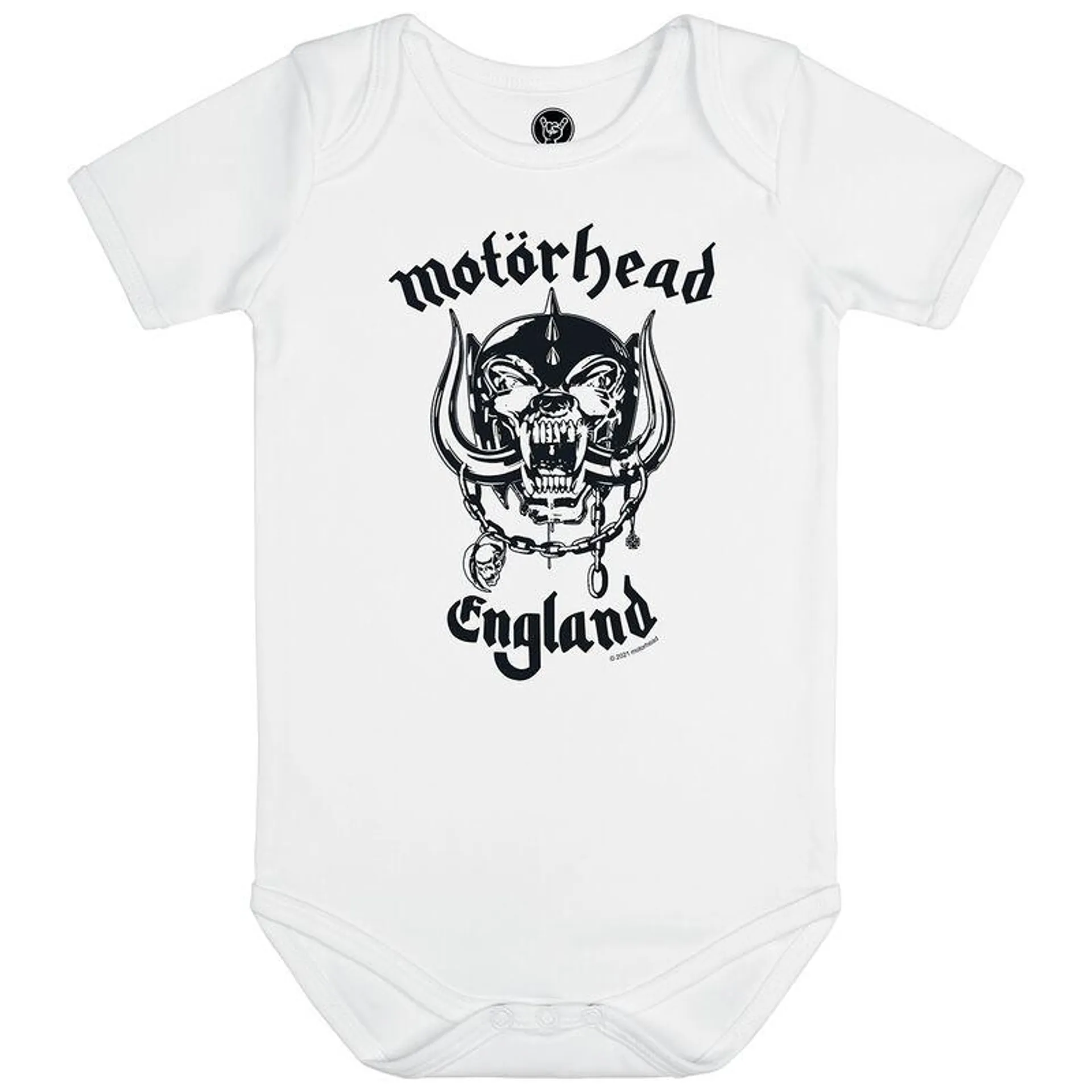 "Metal-Kids - England: Stencil" Body Blanco de Motörhead