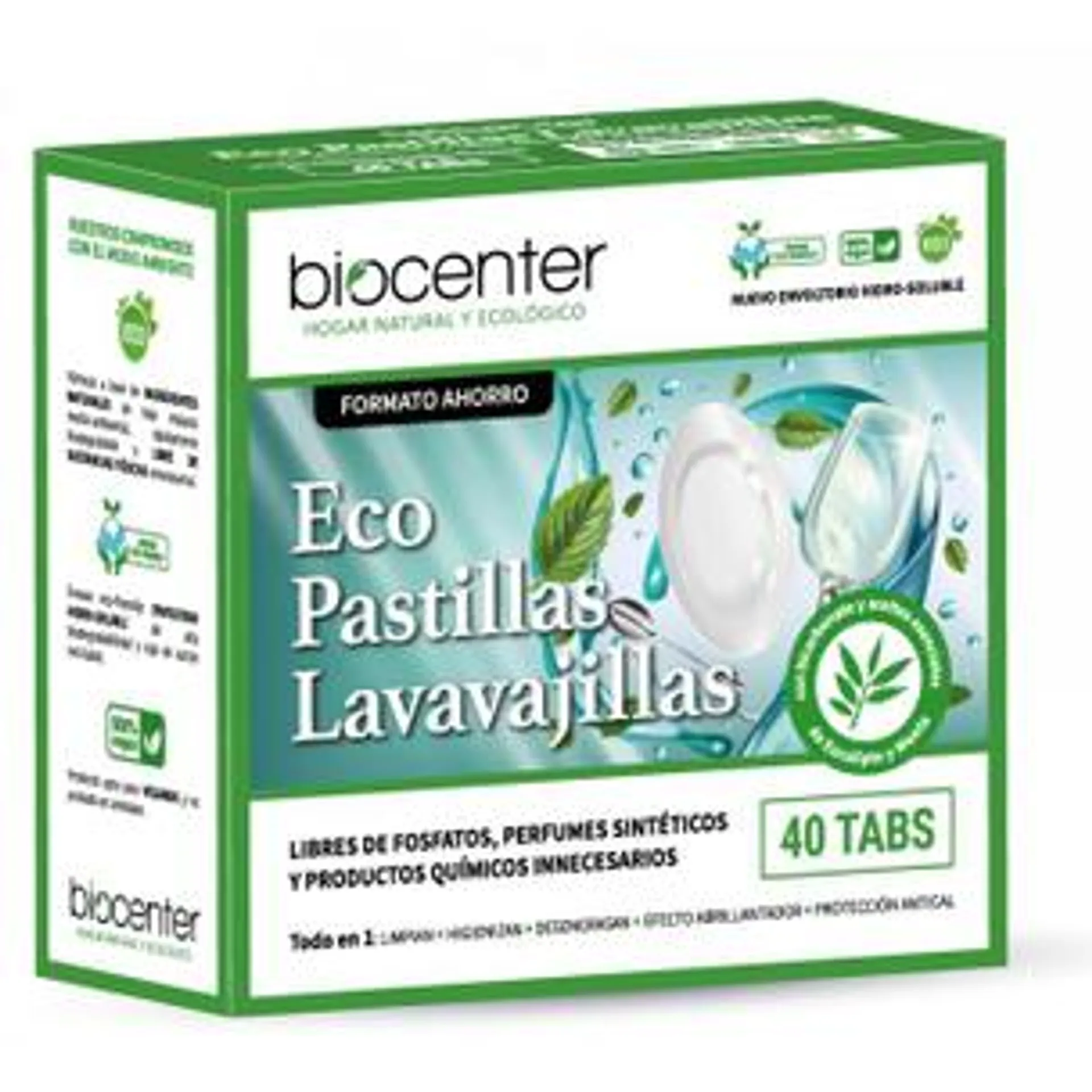 Eco pastillas para lavavajillas Biocenter