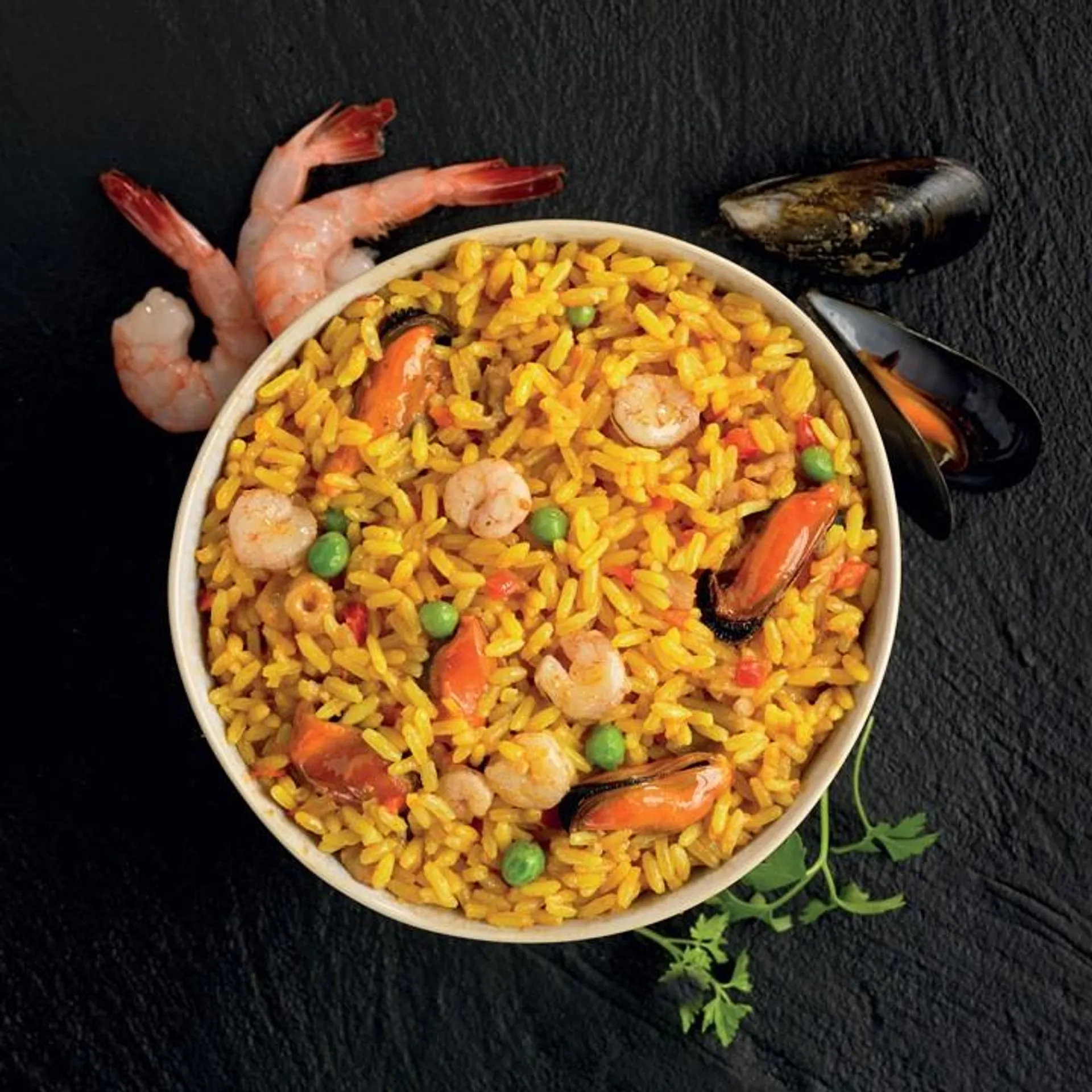 Paella marinera Listísimos