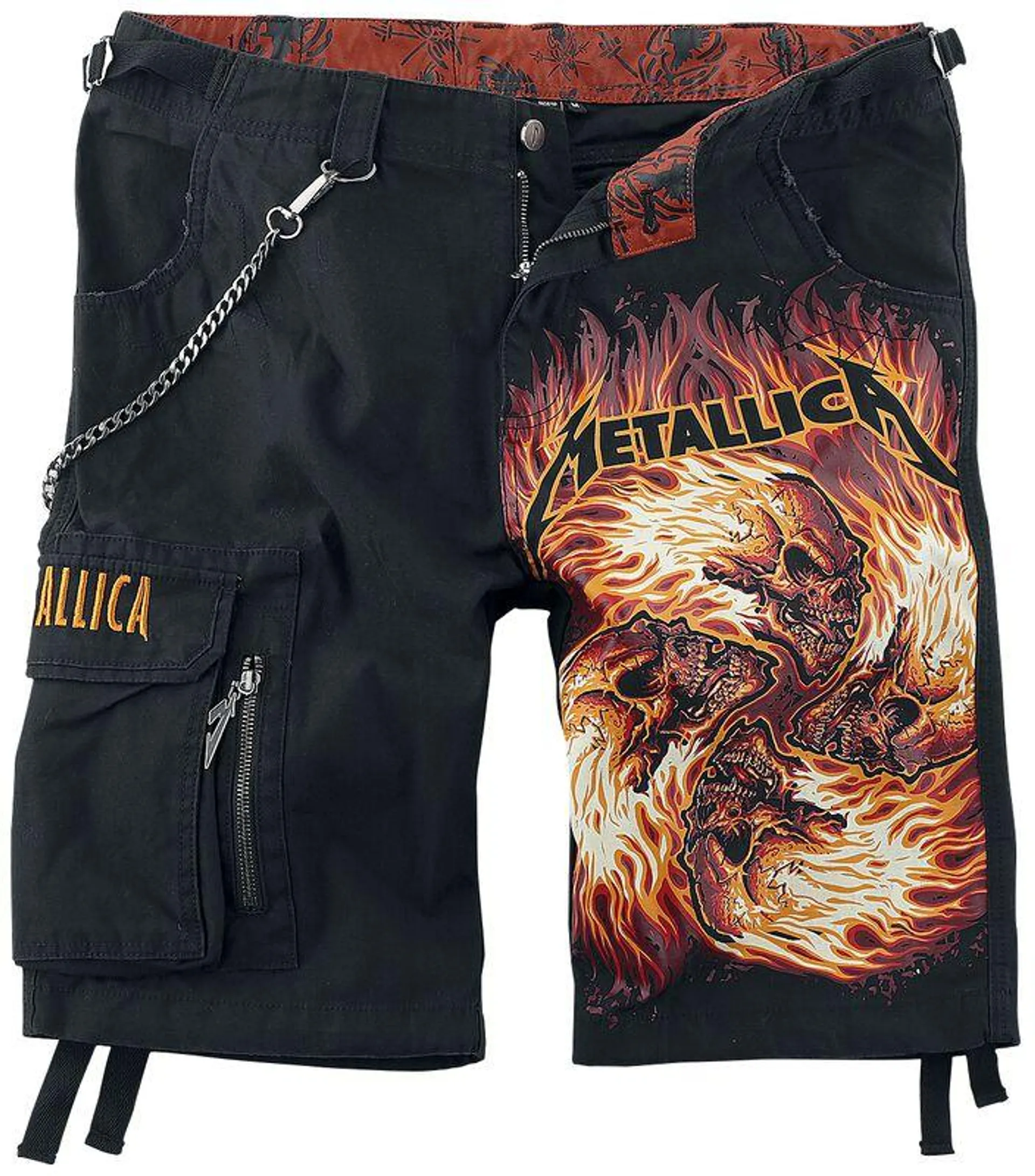 "EMP Signature Collection" Pantalones cortos Negro de Metallica