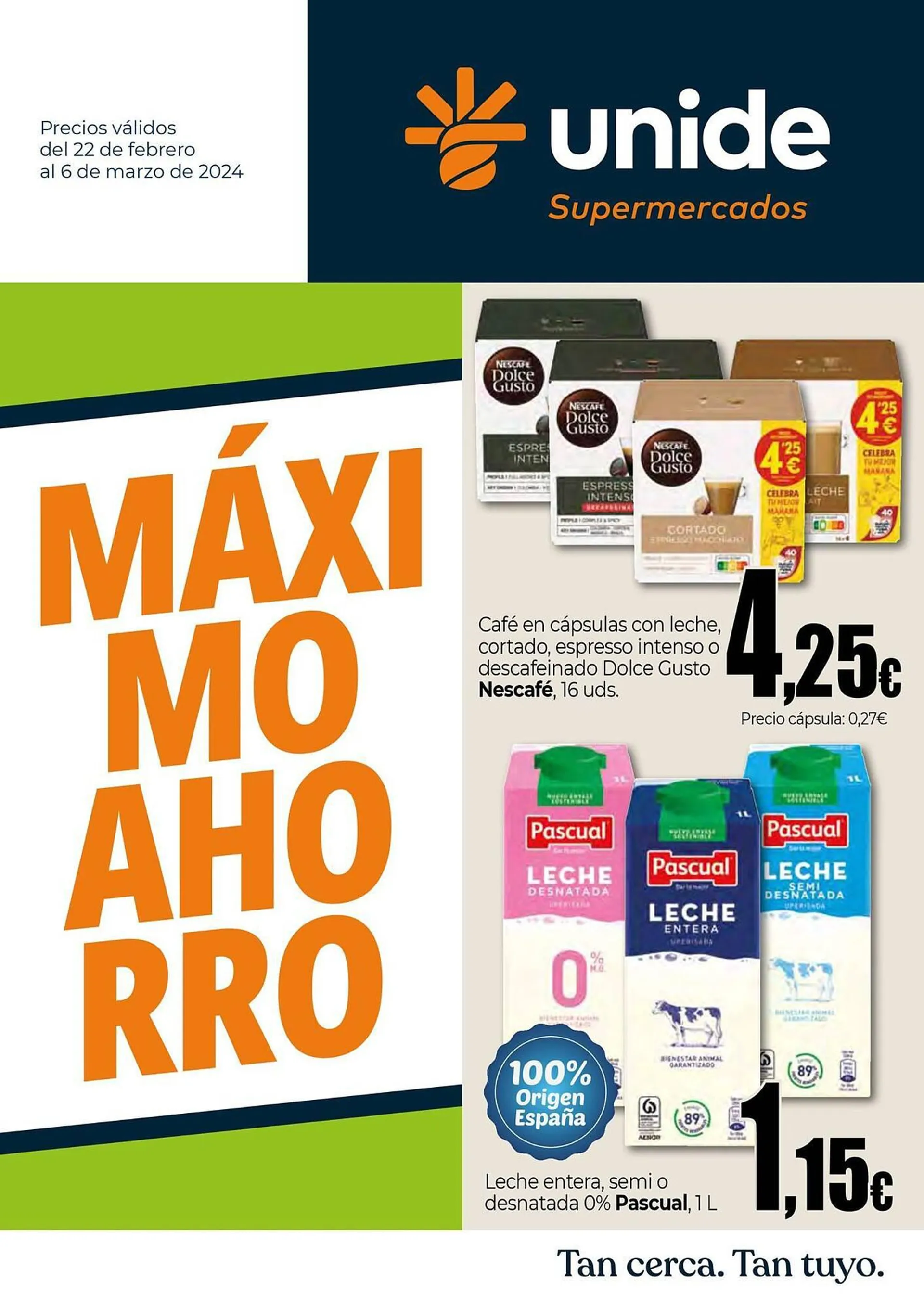 Catálogo de Folleto Unide Supermercados 22 de febrero al 6 de marzo 2024 - Página 