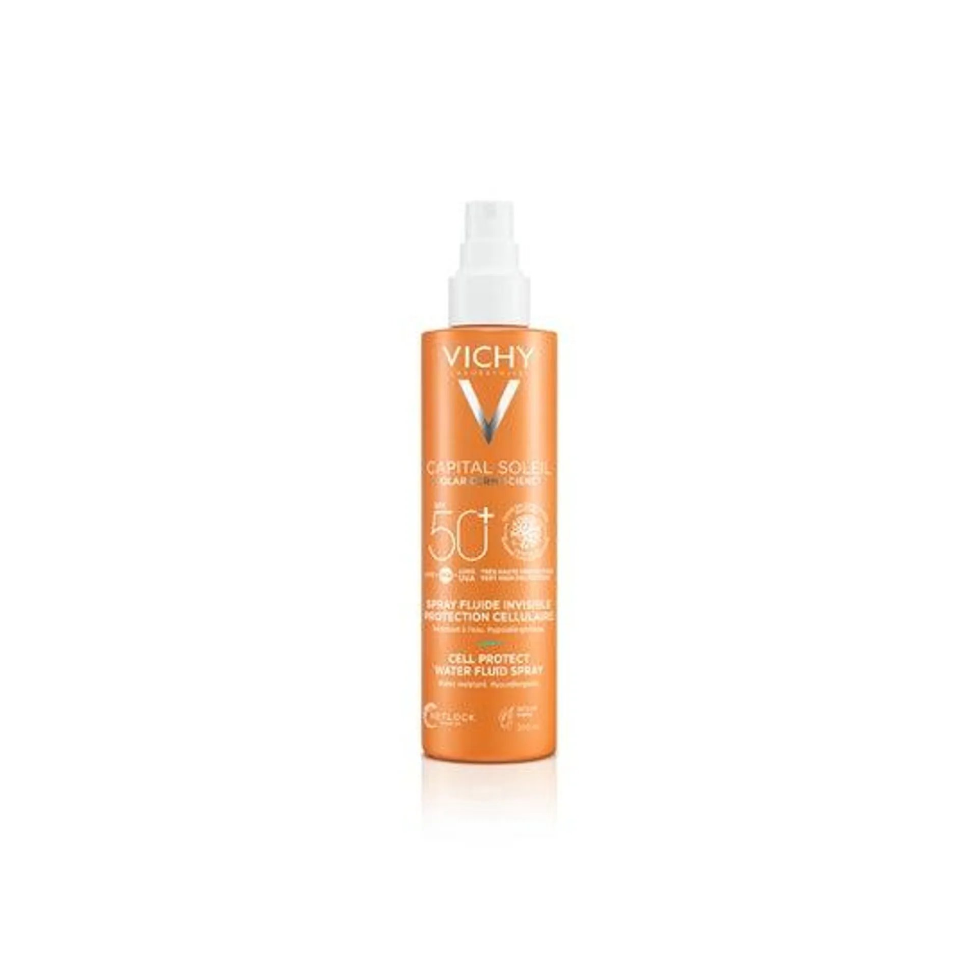 Vichy Capital Soleil Cell Protect Spray Fluido Invisible SPF50+ 200ml