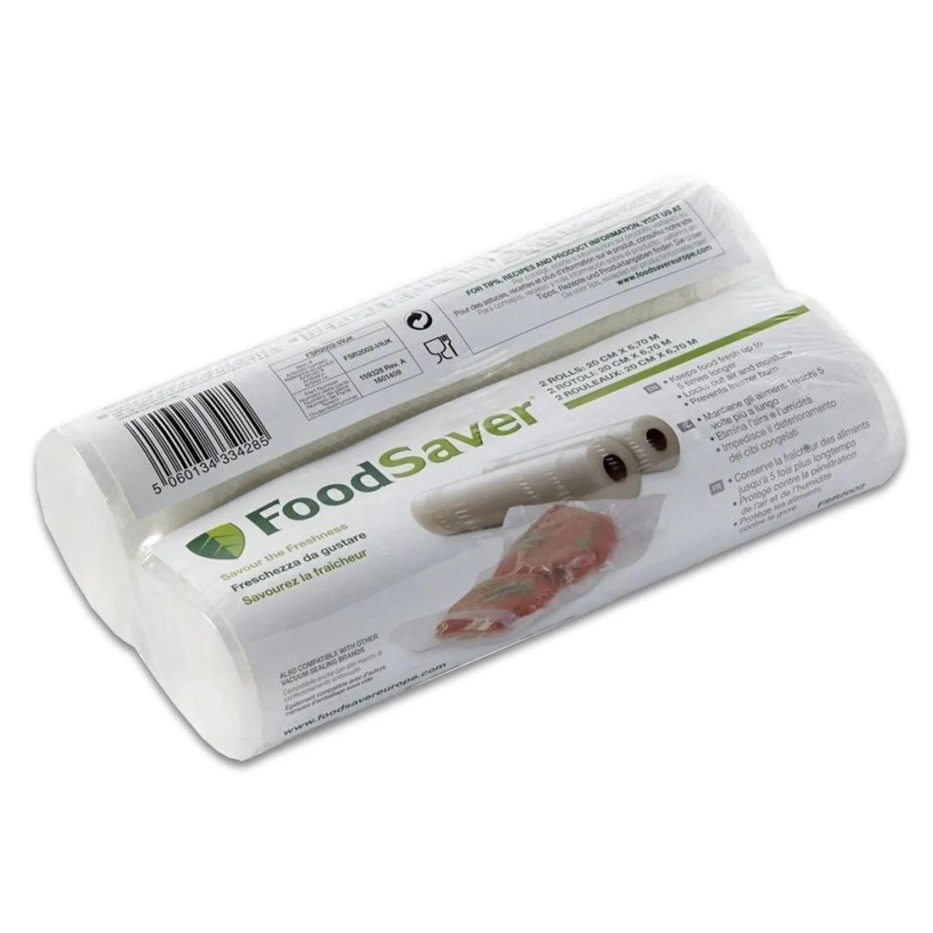 Pack 2 rollos envasar vacío Foodsaver ENV2860