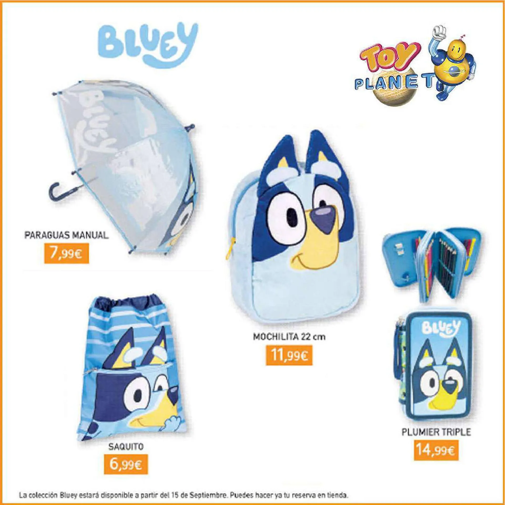 Folleto Toy Planet - 1