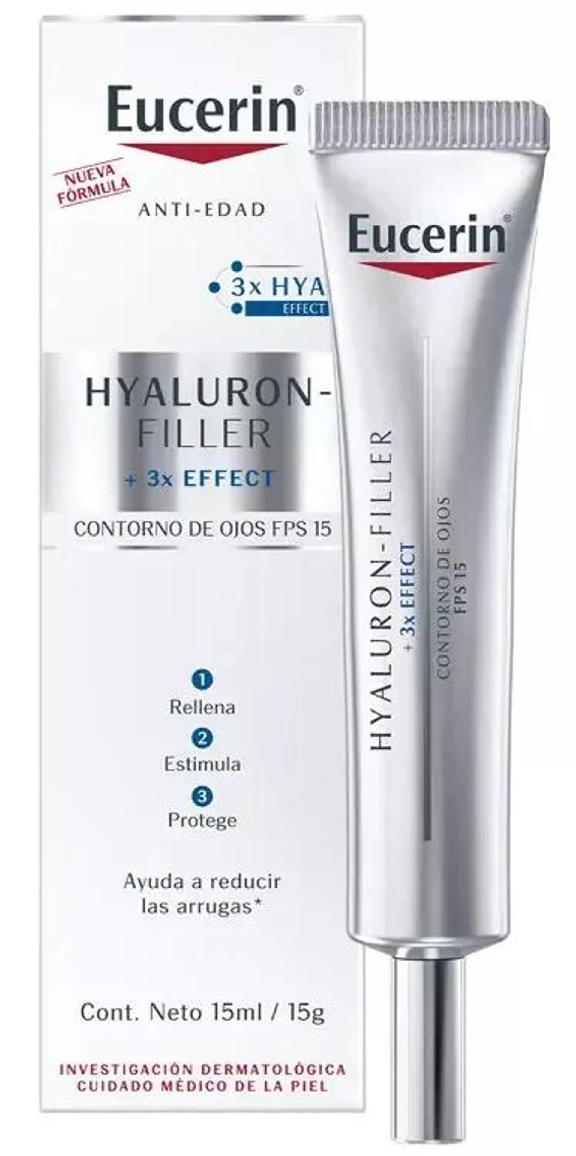 Eucerin Hyaluron-Filler Contorno de Ojos Antiedad 15 ml