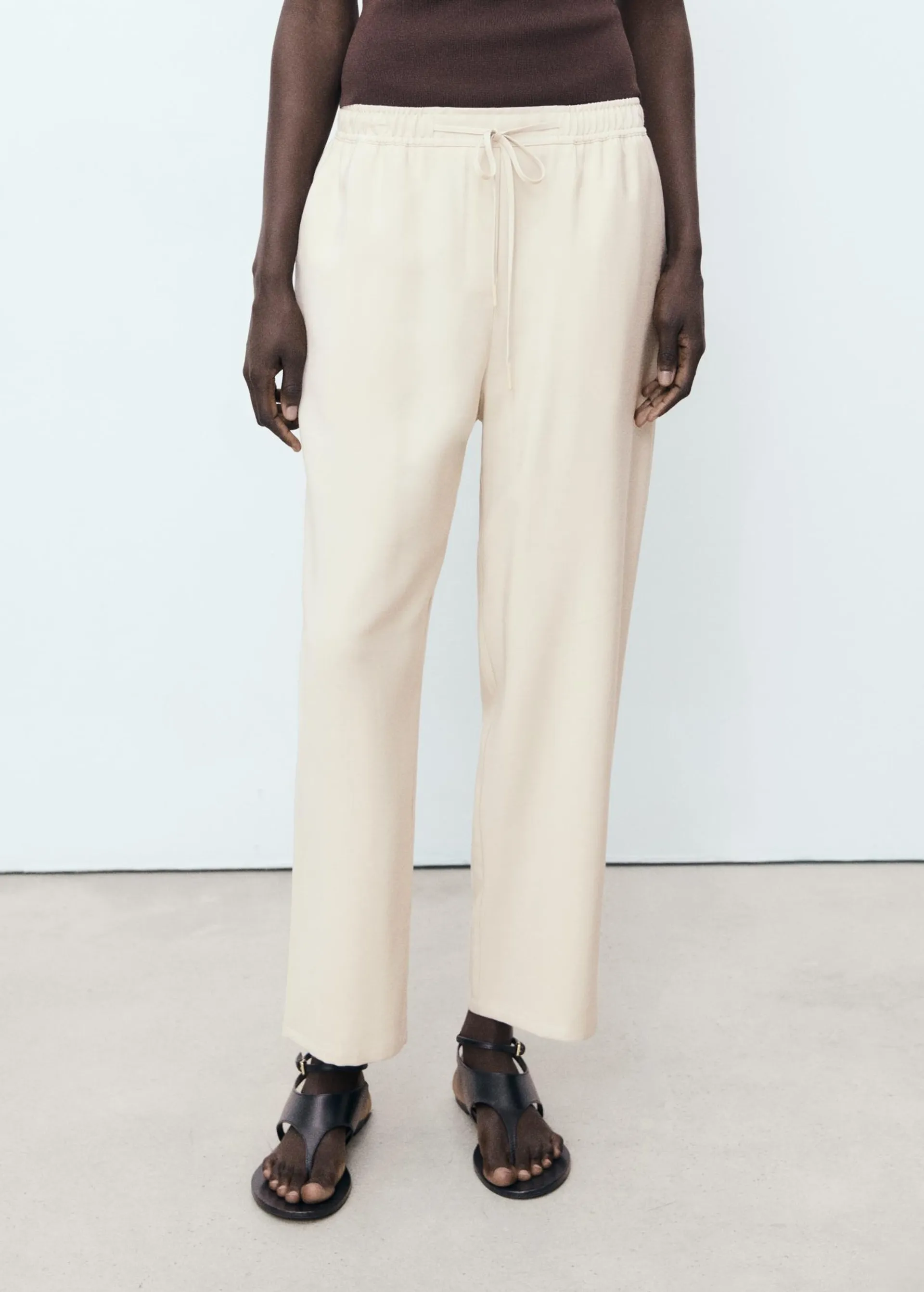Pantalón fluido cordón