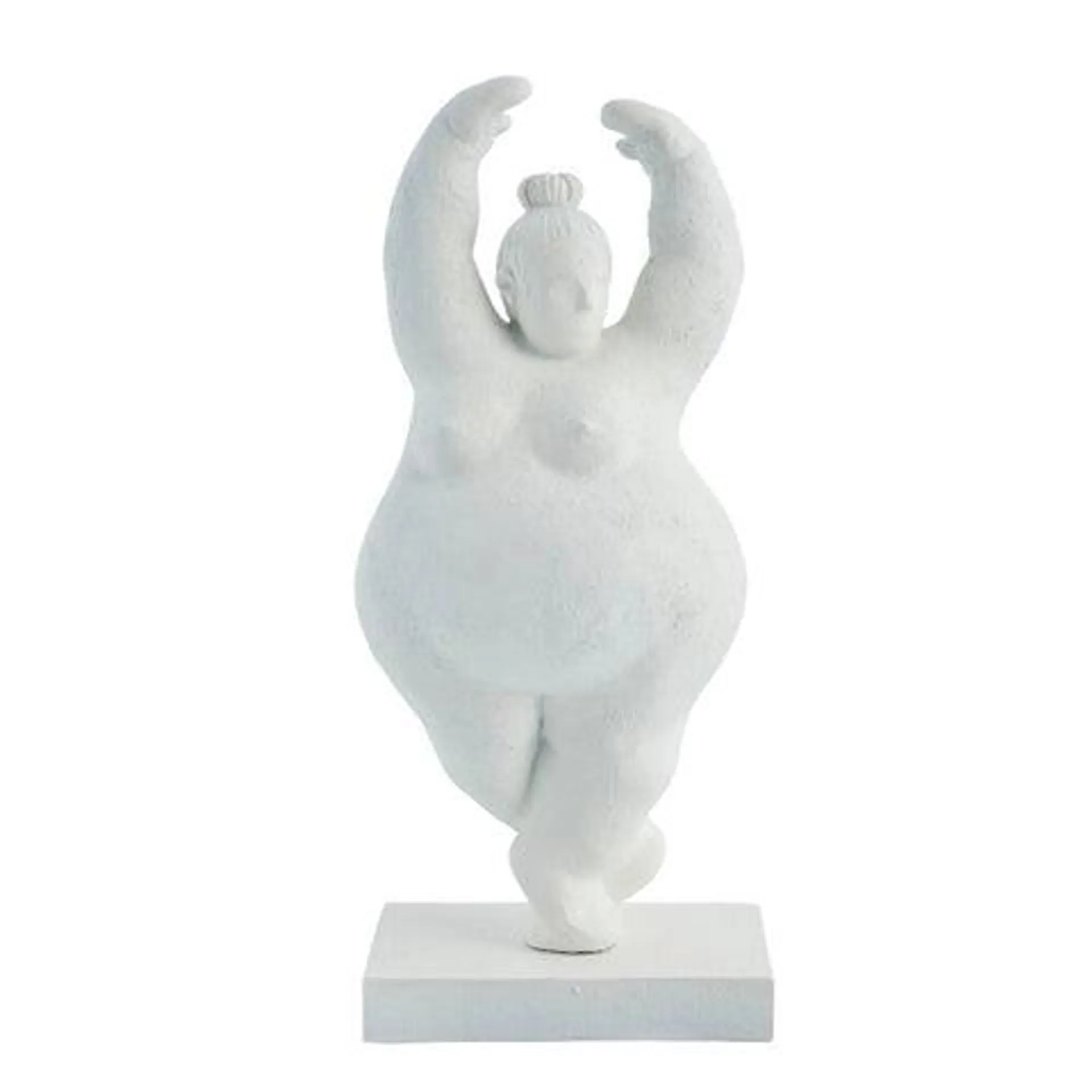 Serafina decoration H28 cm. white