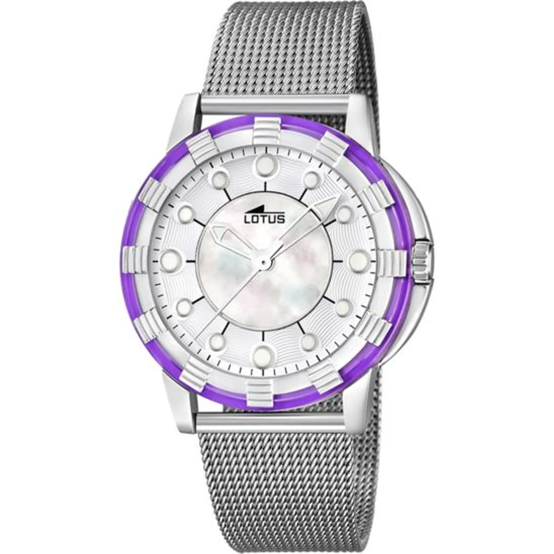 RELOJ DE MUJER LOTUS CON ESFERA BLANCA 15747/H