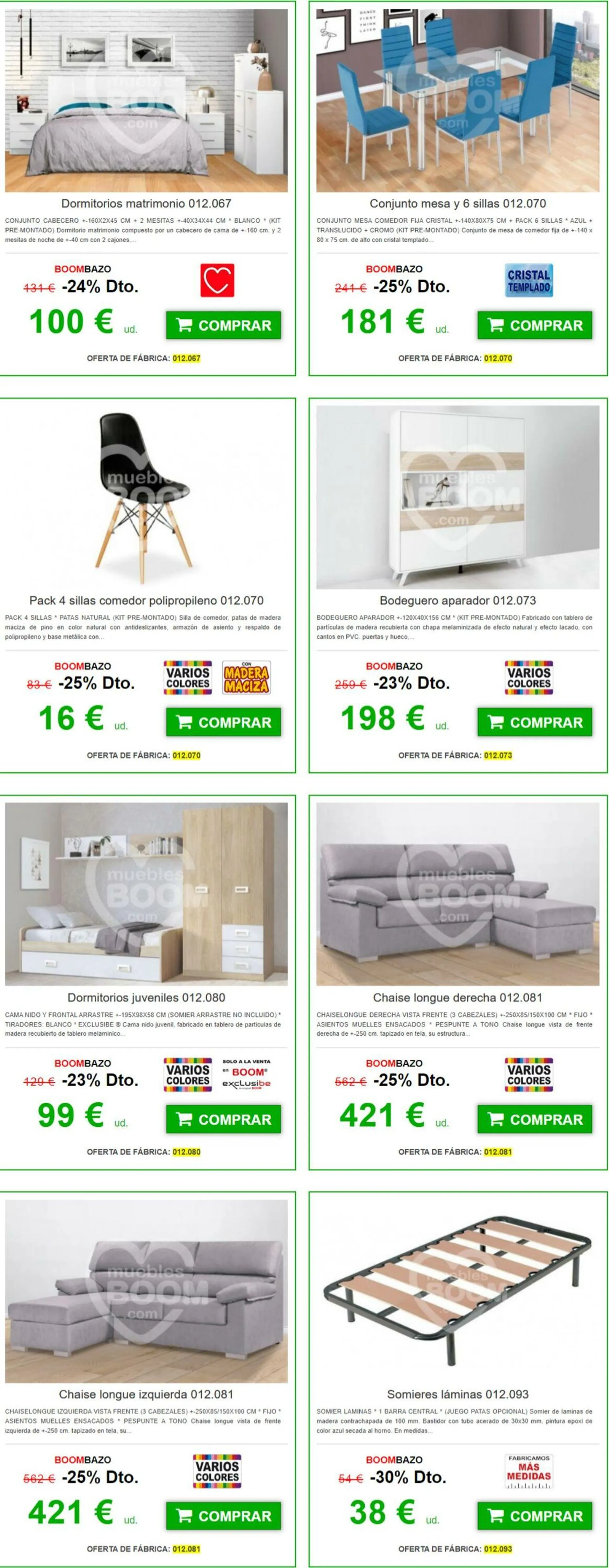 Catálogo de Muebles BOOM Oferta actual 4 de octubre al 31 de octubre 2024 - Página 2