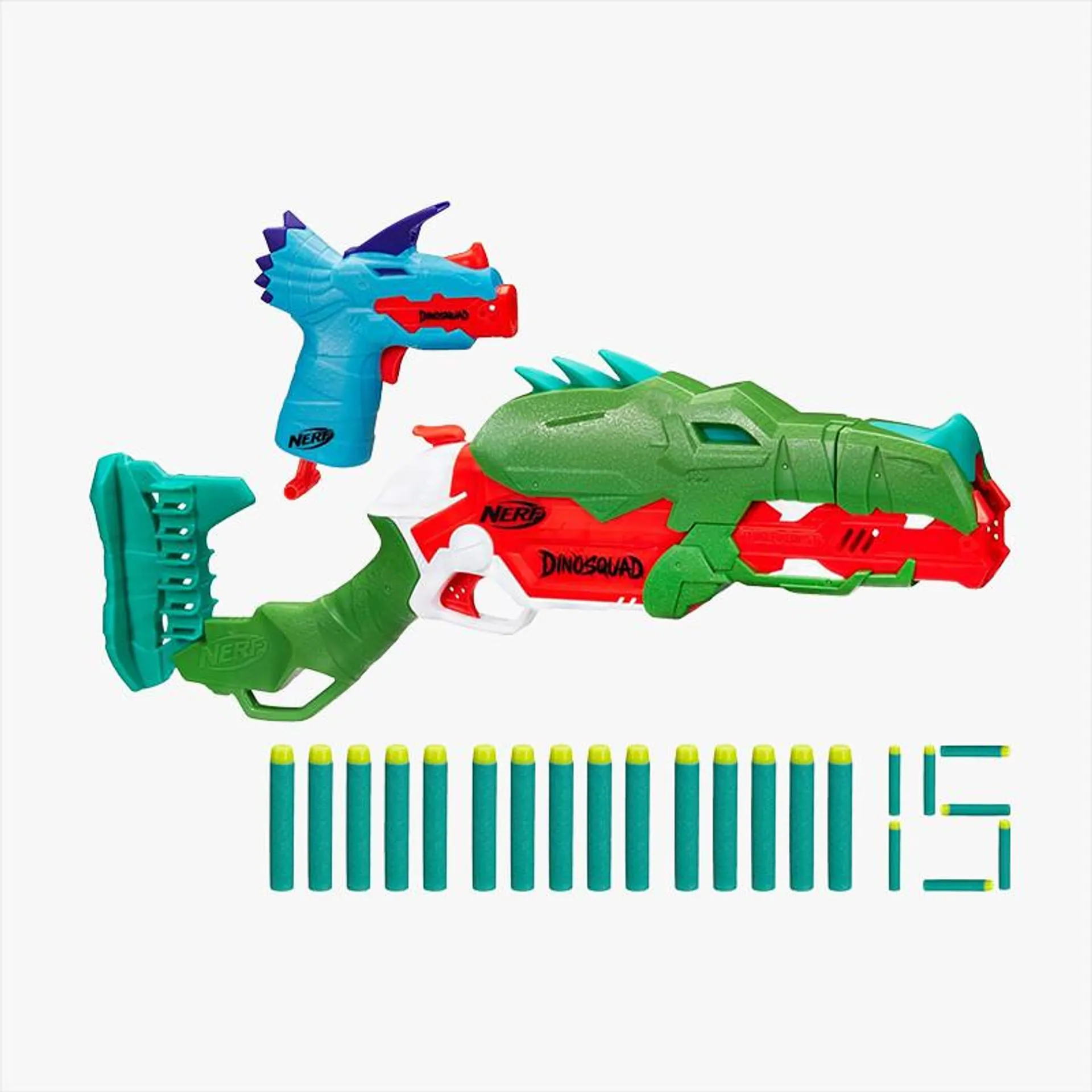 SET PISTOLAS NERF DINOSQUAD COMBO PACK