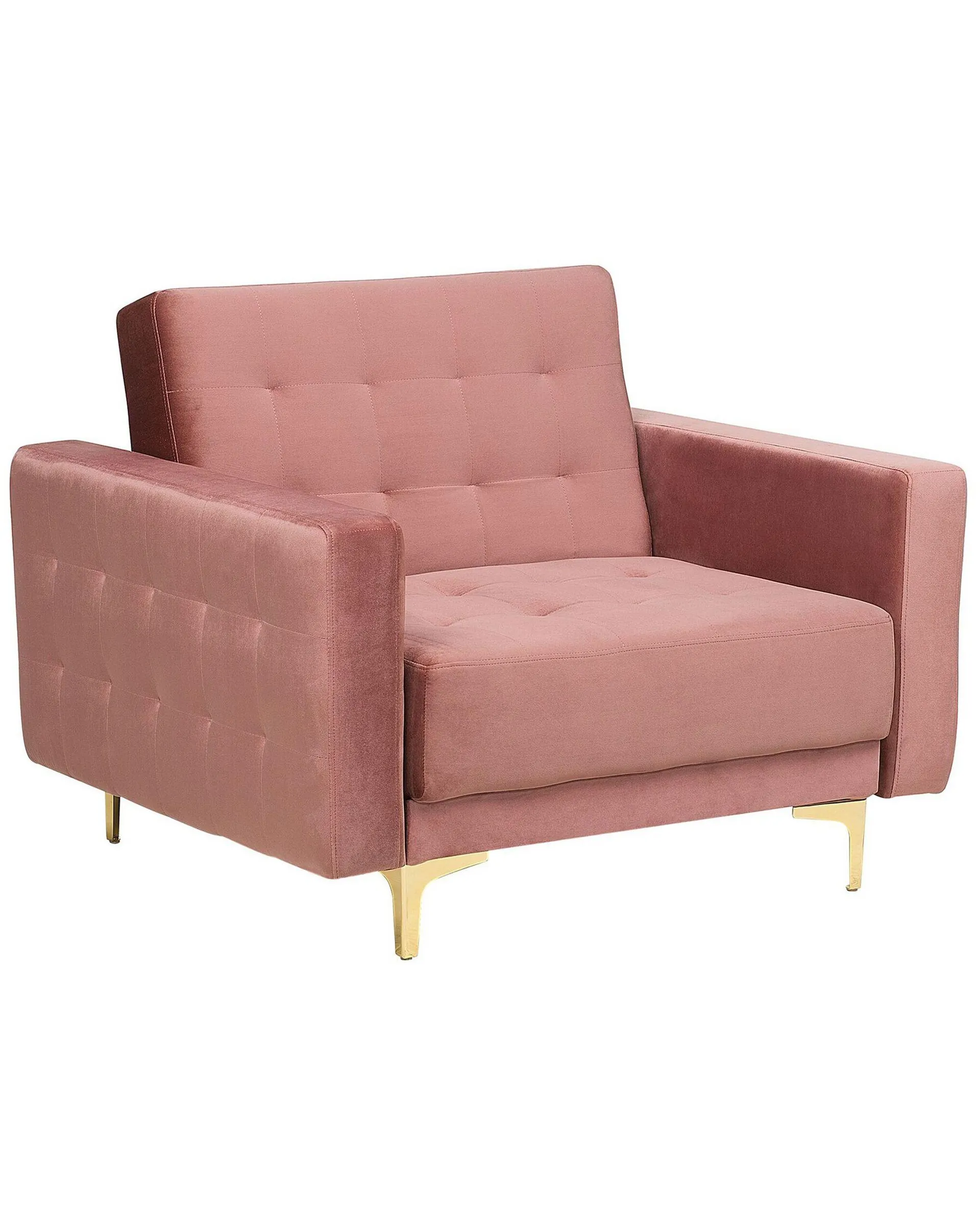 Sillón ABERDEEN Terciopelo Rosa