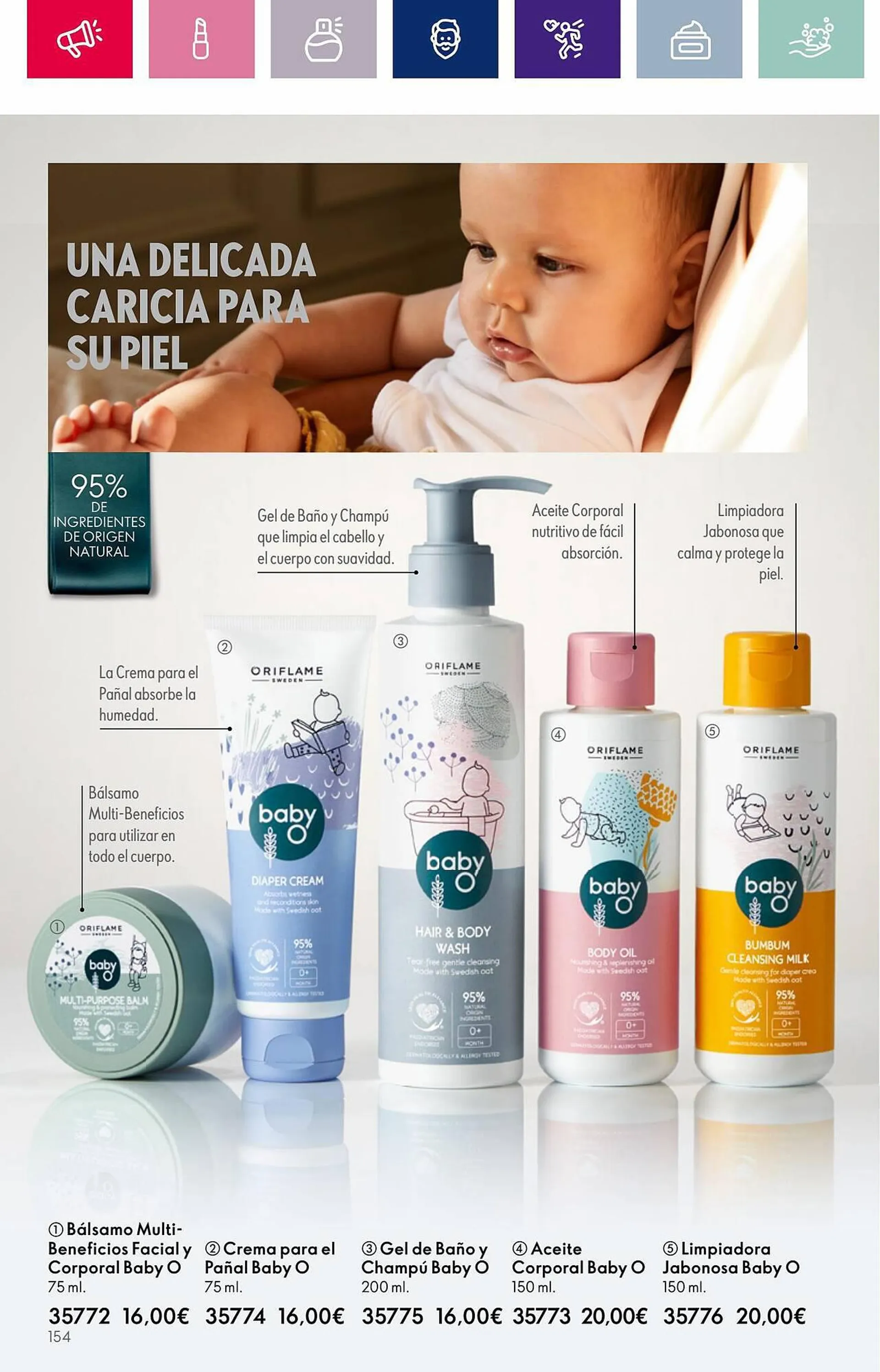 Catálogo de Folleto Oriflame 30 de agosto al 19 de septiembre 2023 - Página 154