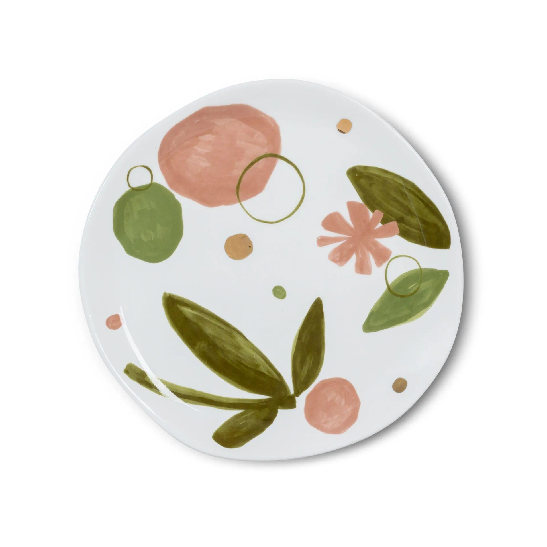 Good Morning plate 17 cm white expressive