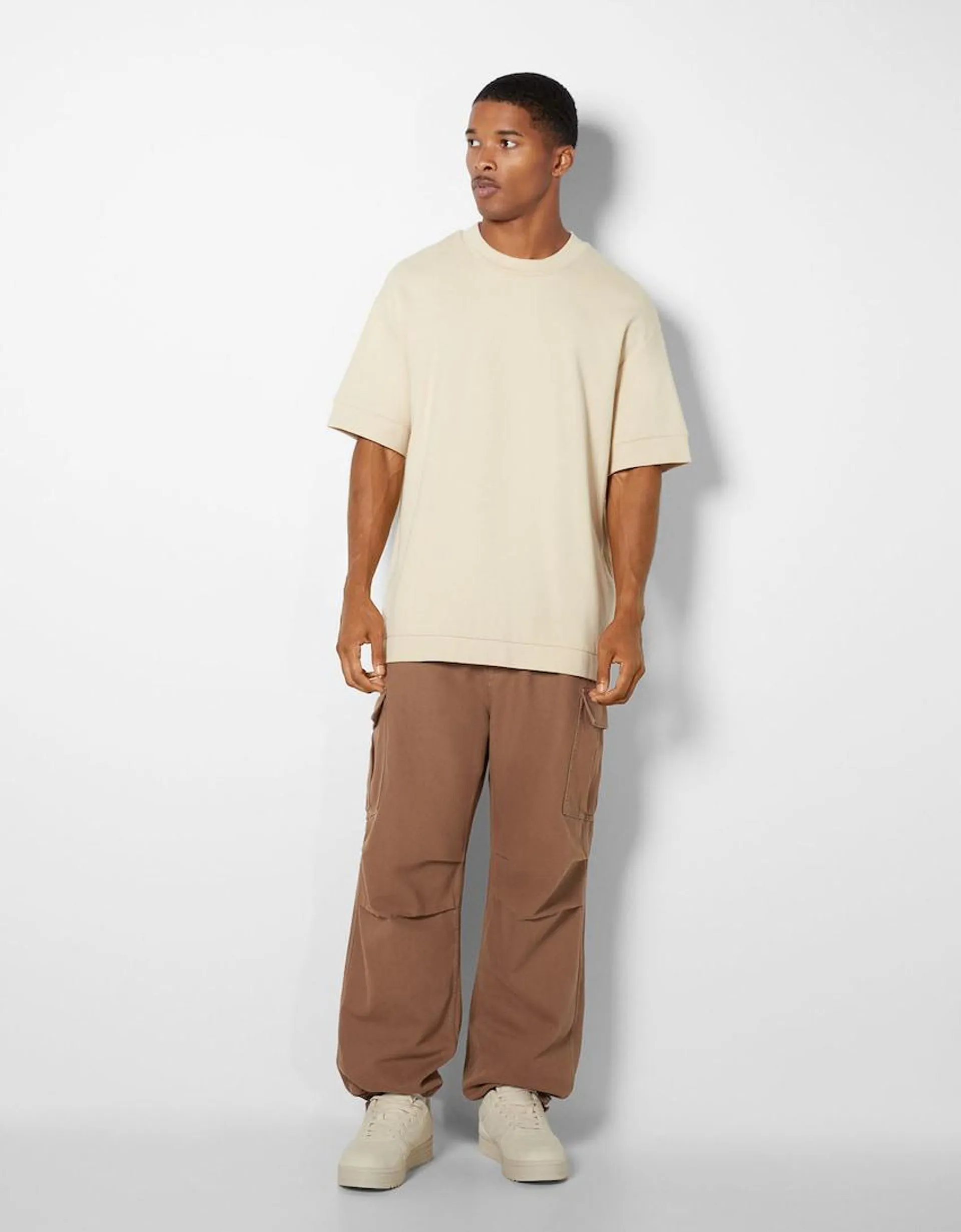 Cargo parachute jeans