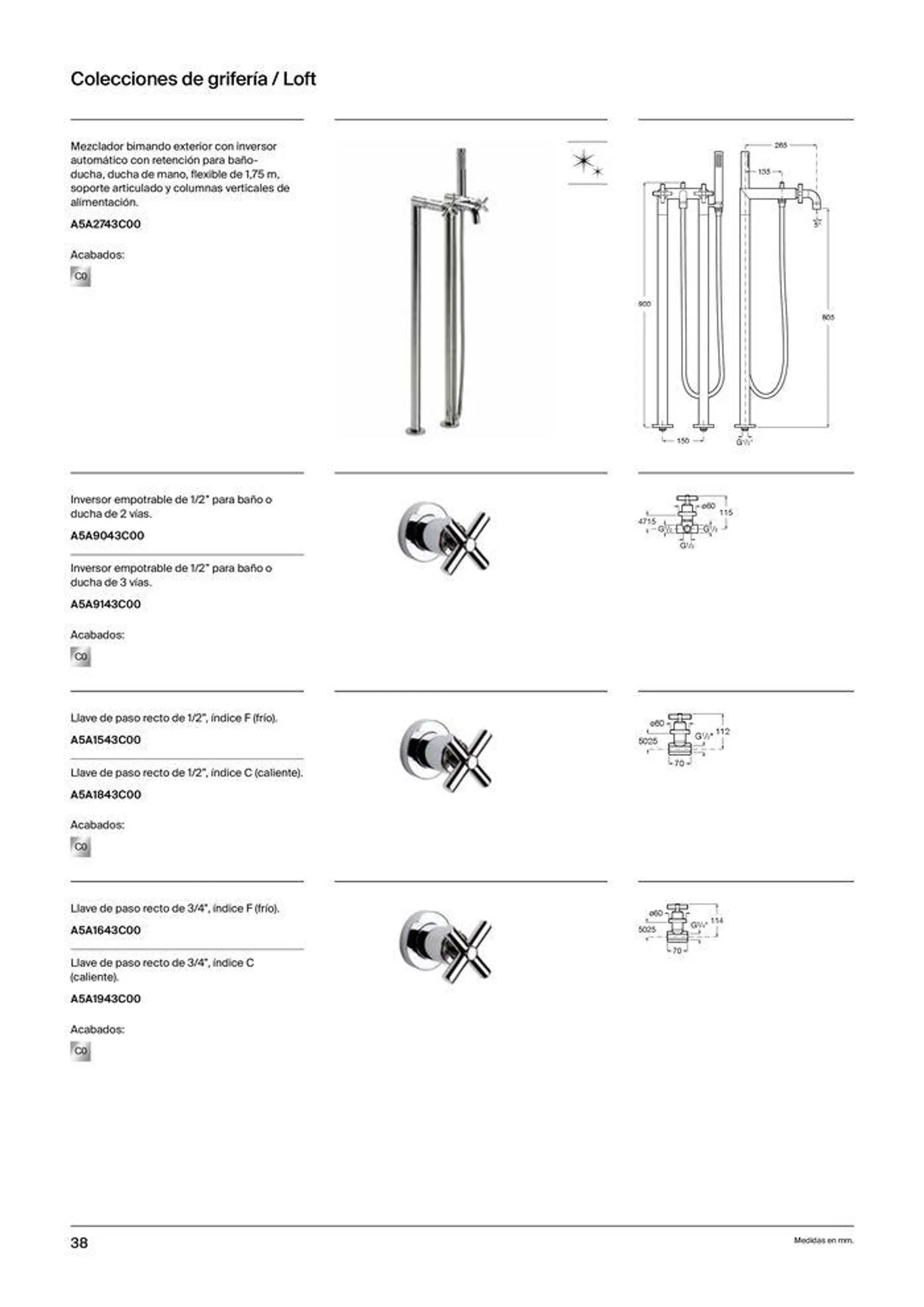 Catálogo de Grifería 19 de septiembre al 31 de diciembre 2024 - Página 40
