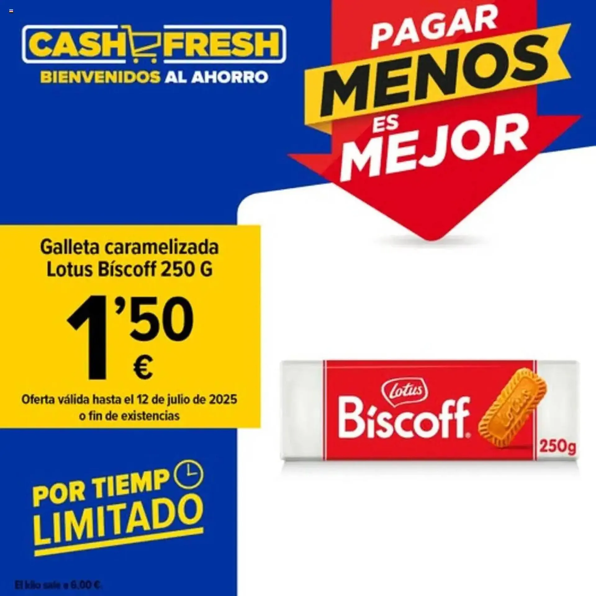 Catálogo de Folleto Cash Fresh 7 de julio al 12 de julio 2025 - Página 1