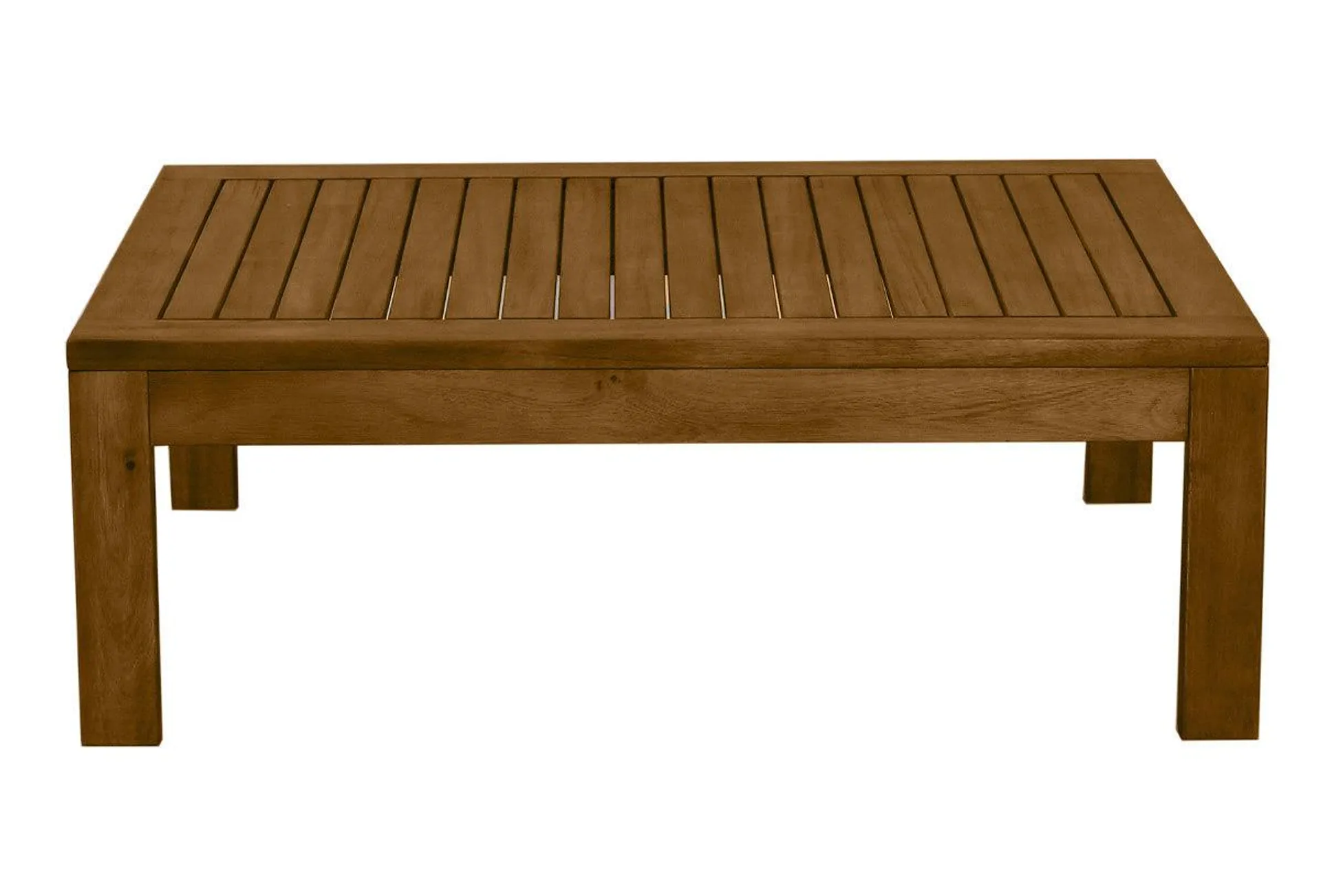 Mesa de centro de jardín de madera maciza 90 cm SALVADOR