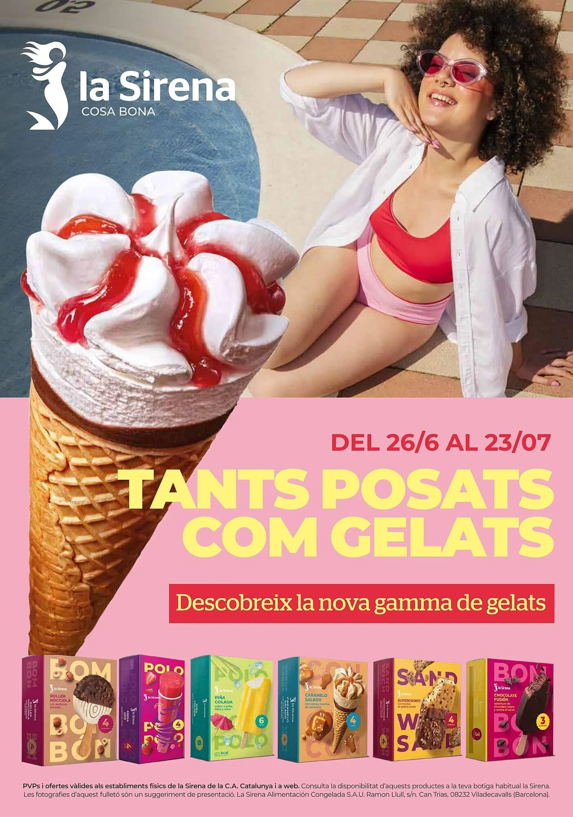 Catálogo de Folleto La Sirena 26 de junio al 23 de julio 2025 - Página 1