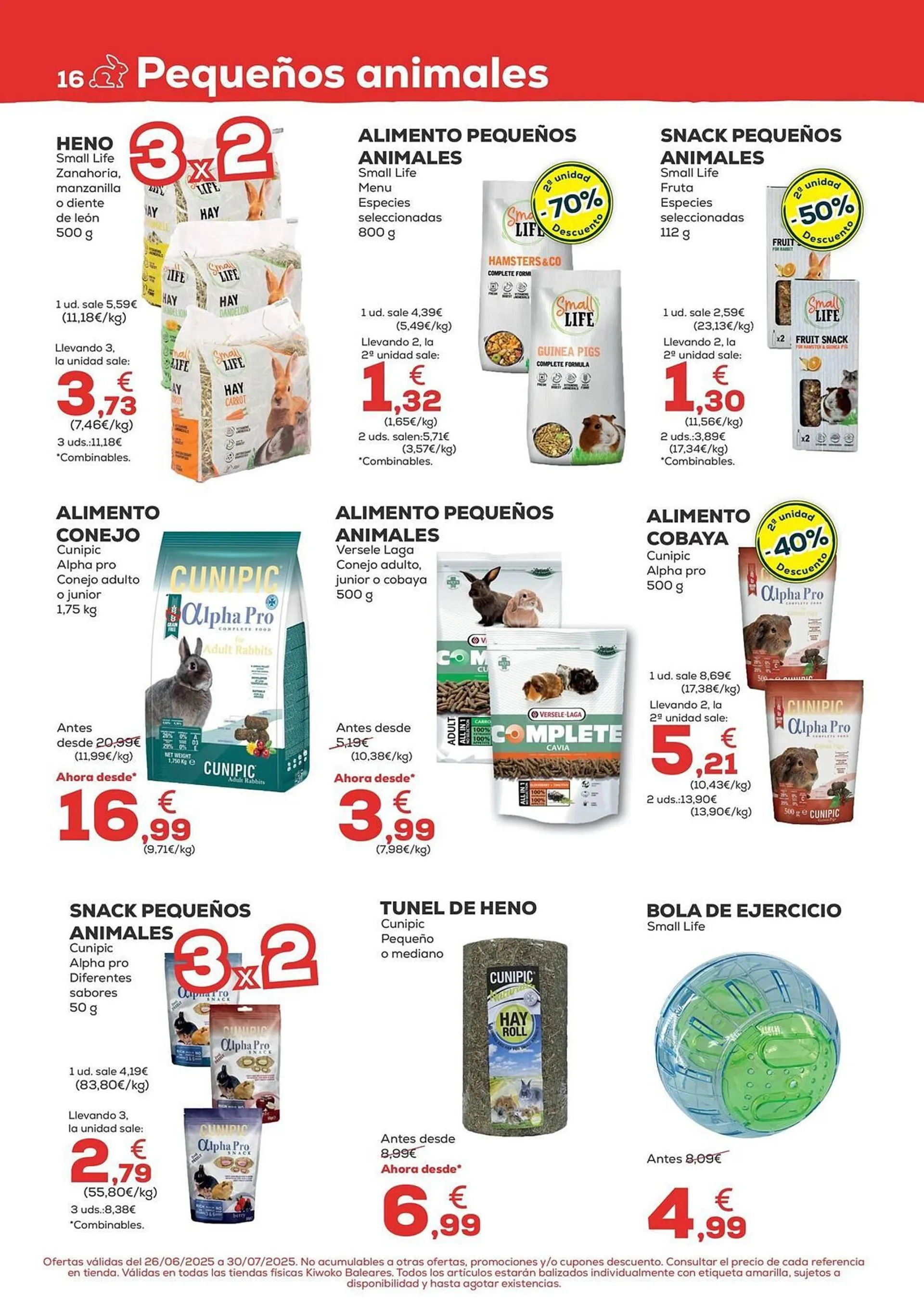 Catálogo de Folleto Kiwoko 26 de junio al 30 de julio 2025 - Página 16