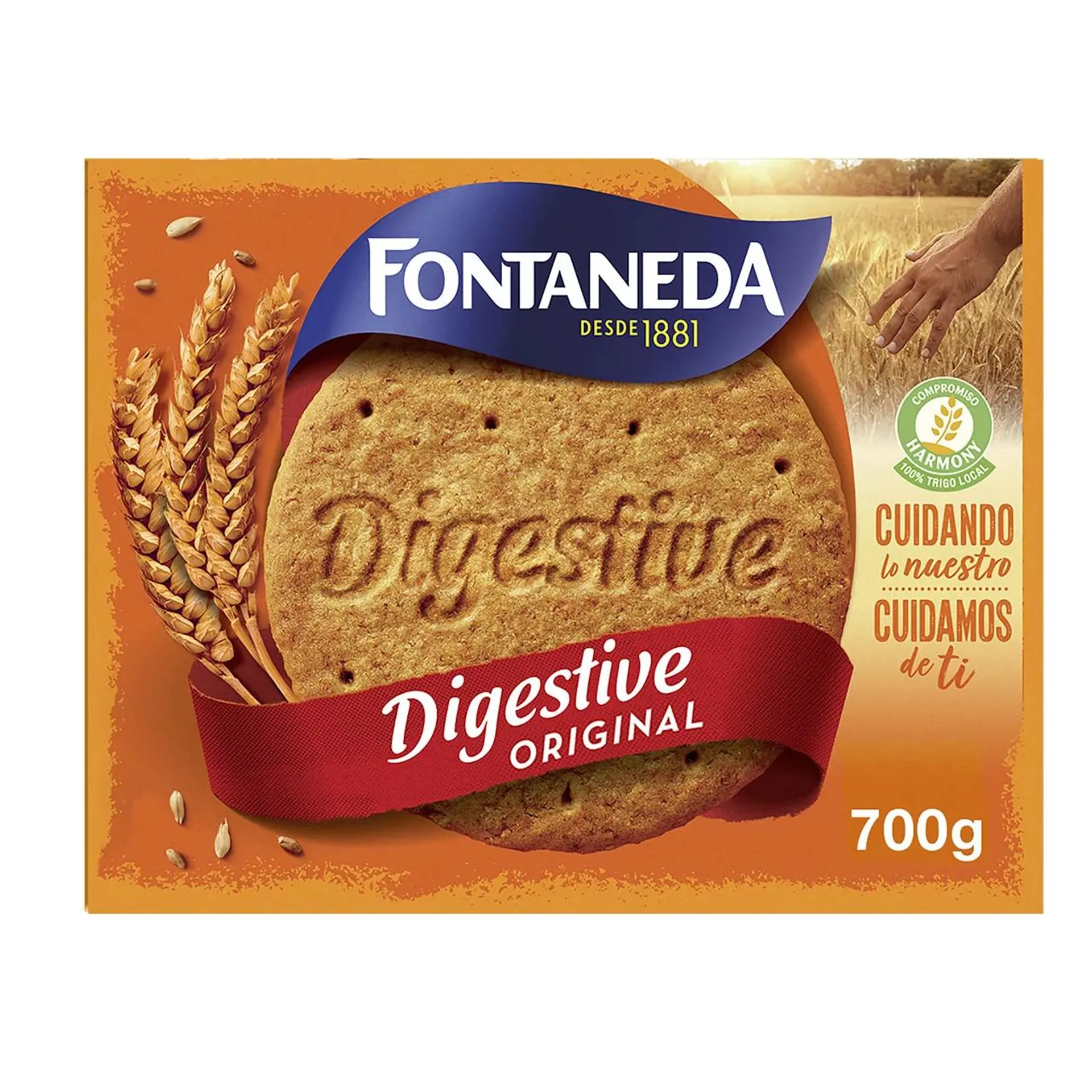 FONTANEDA Digestive Galletas 700 g.