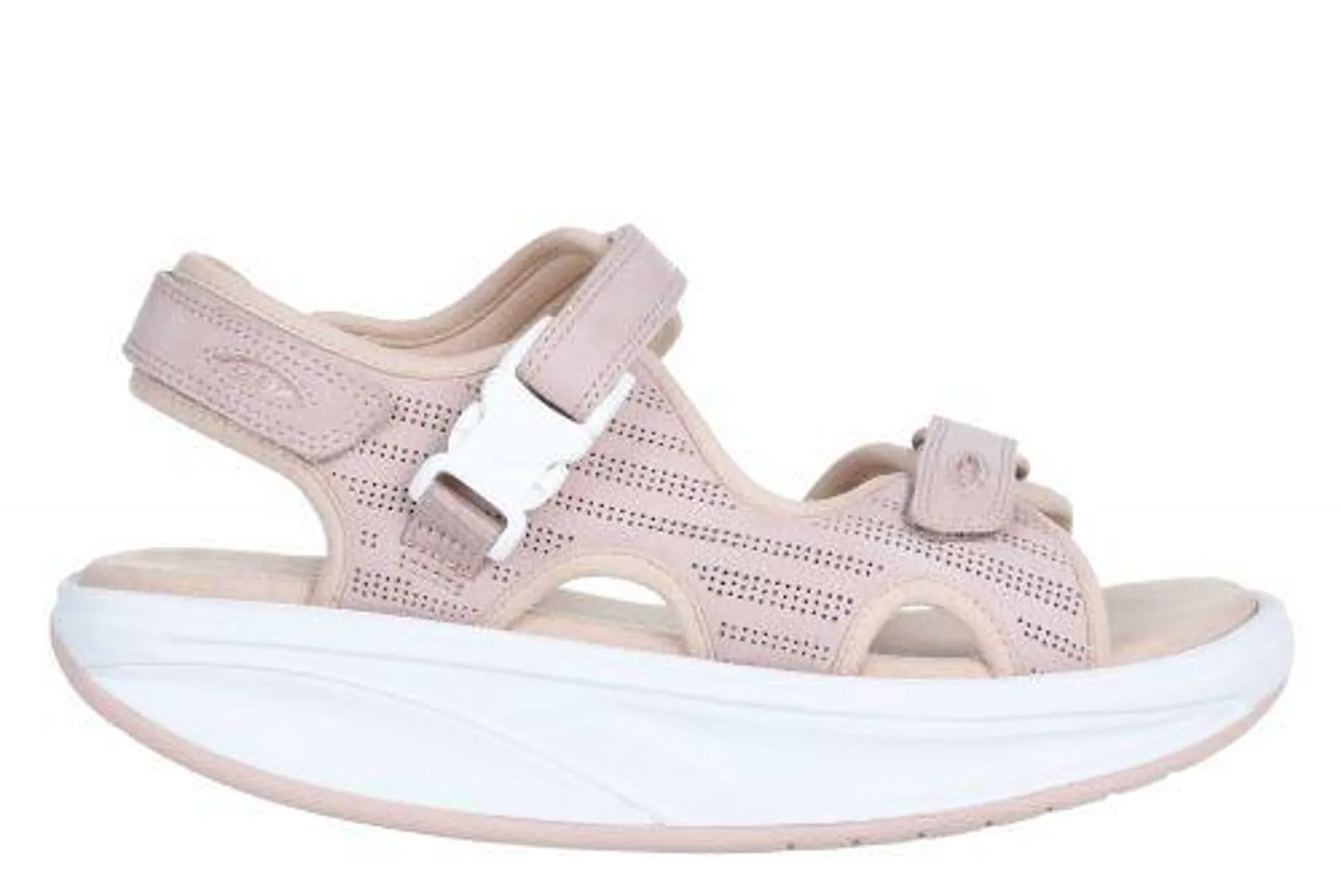 MBT Sandalias de mujer Kisumu 3S Doa W Rose Smoke