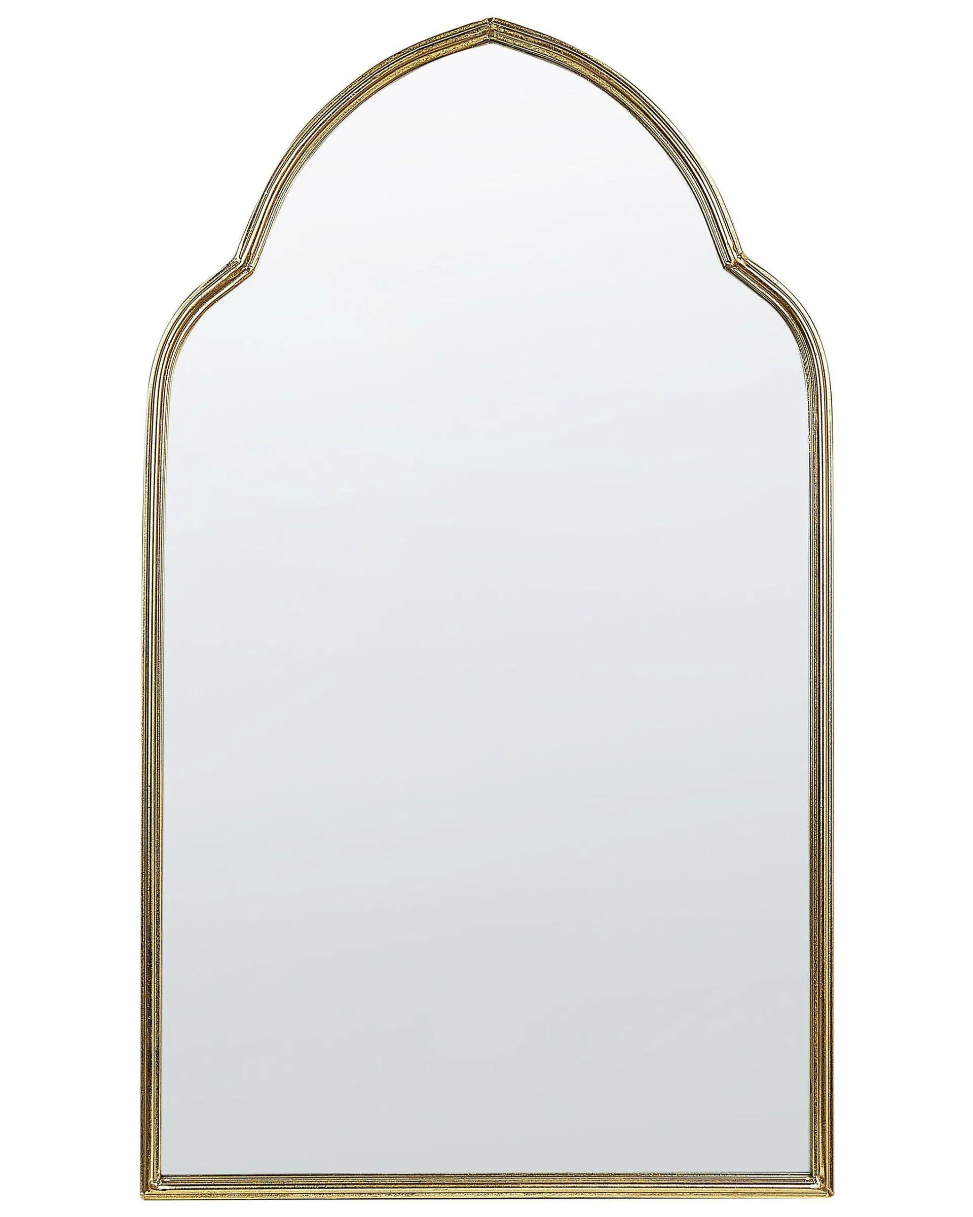 Espejo ACONCHI 58 cm 104 cm Metal Dorado