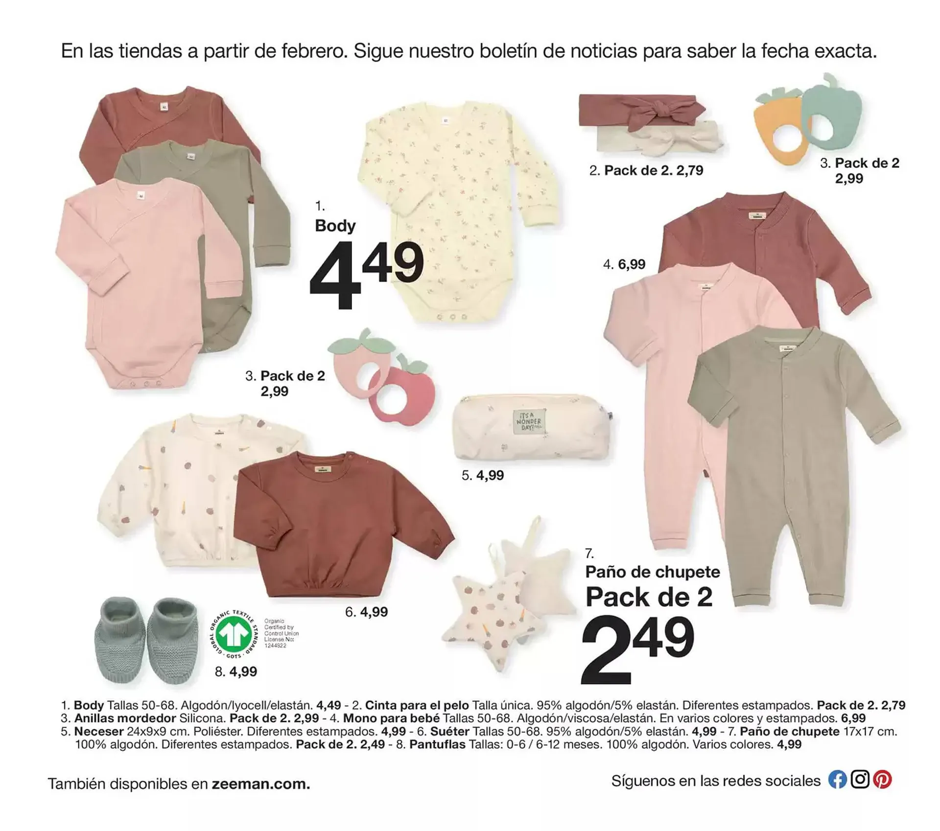 Catálogo de Folleto Zeeman 4 de febrero al 31 de mayo 2025 - Página 4