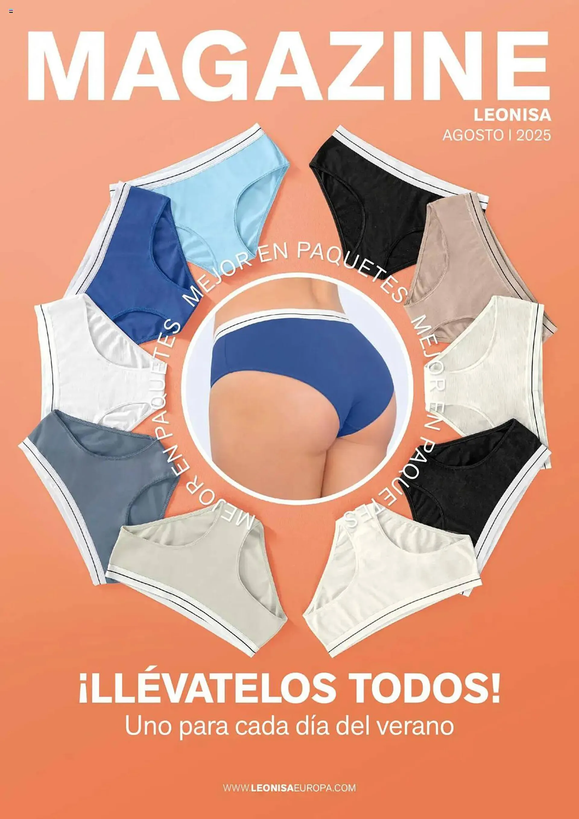 Catálogo de Folleto Leonisa 1 de agosto al 31 de agosto 2025 - Página 1