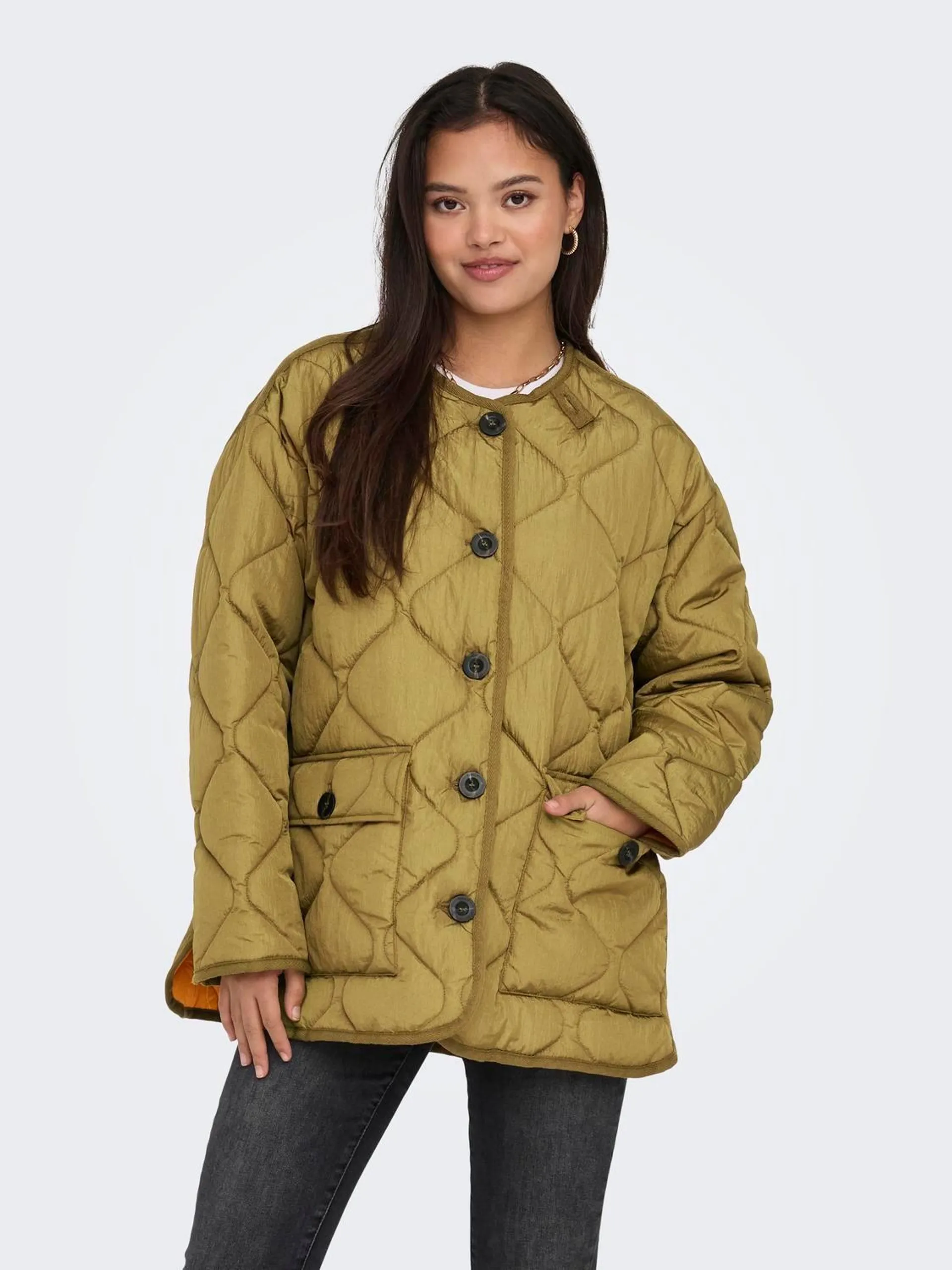 Rundhals Jacke