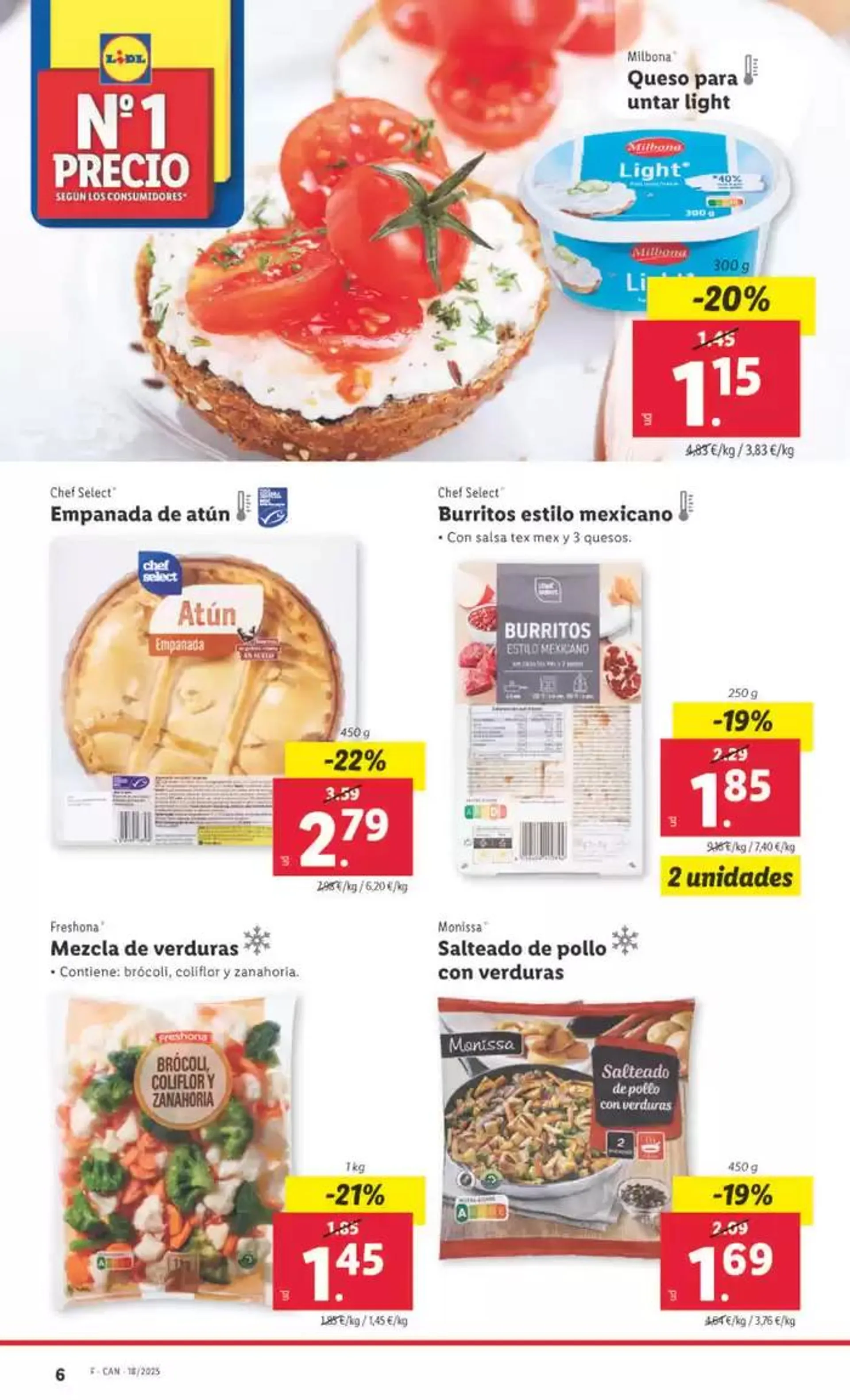 Catálogo de № 1 PRECIO - Ofertas válidas del 28/04 al 04/05 28 de abril al 4 de mayo 2025 - Página 6