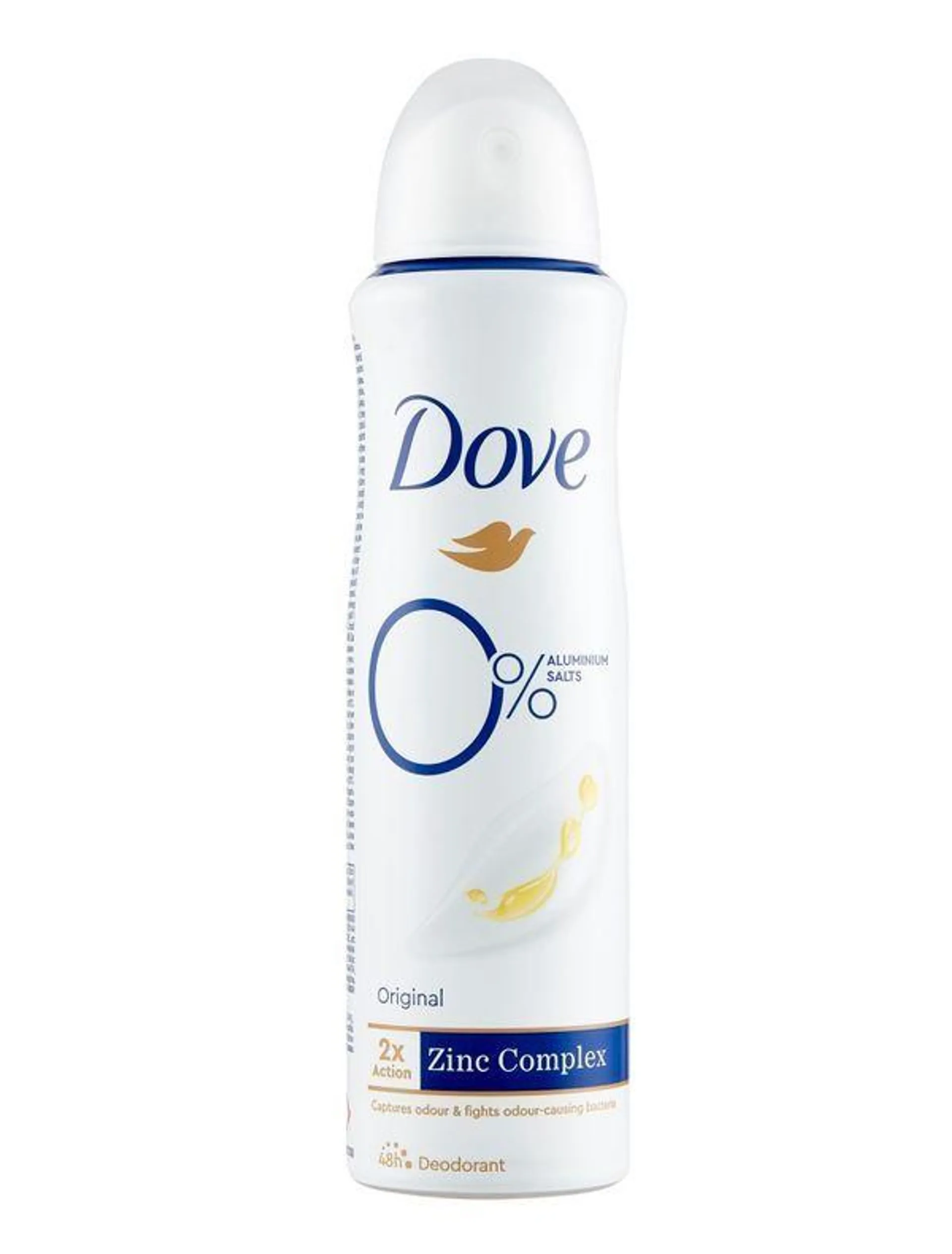 DEO SPRAY 0% ORIGINAL 150ML