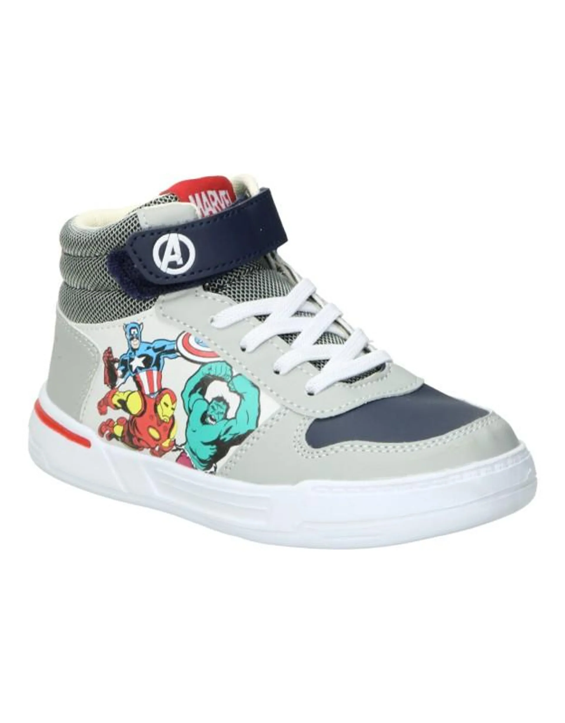 Zapatillas para niño plana CERDA 5422 avengers en gris