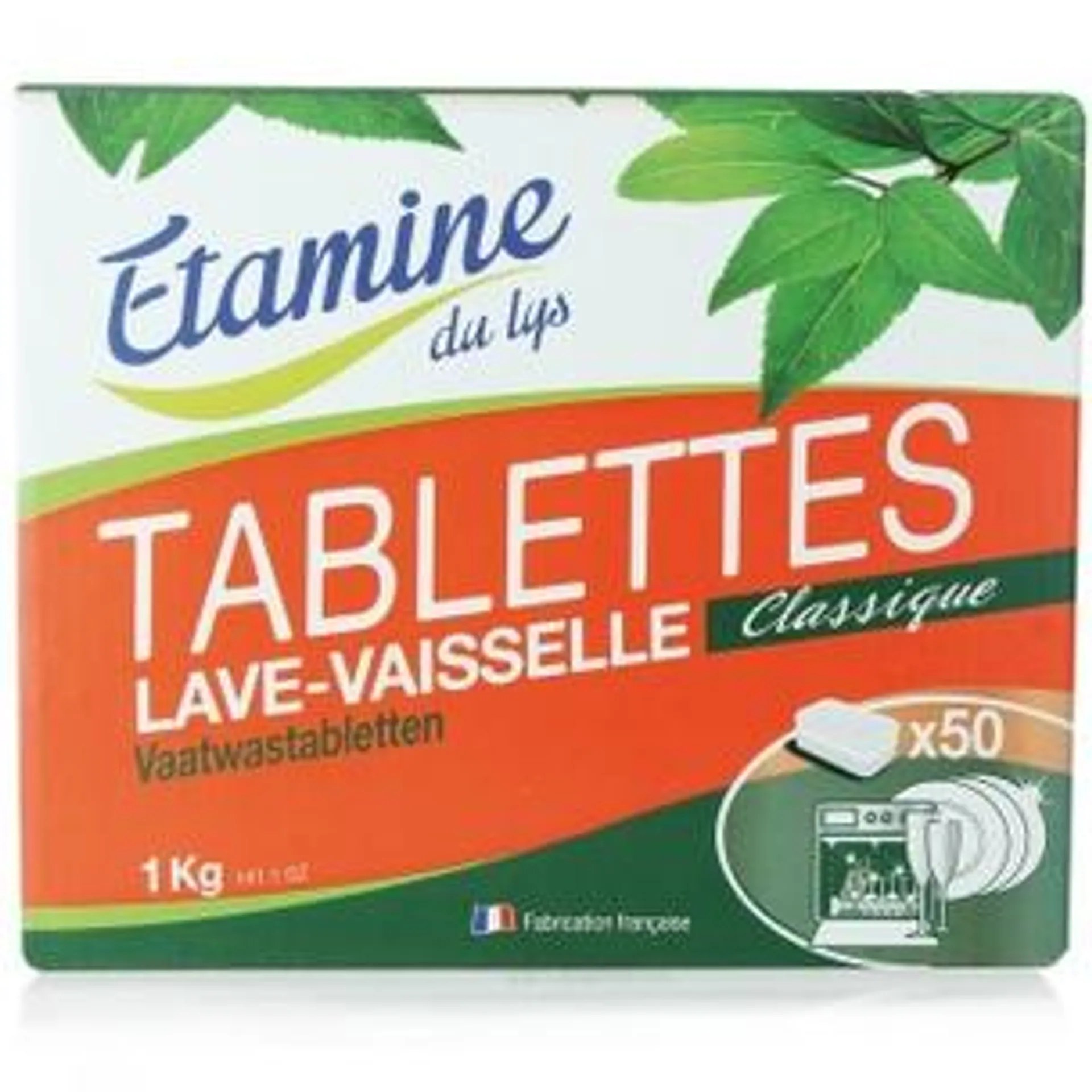 Pastillas lavavajillas Etamine Du Lys 50 uds