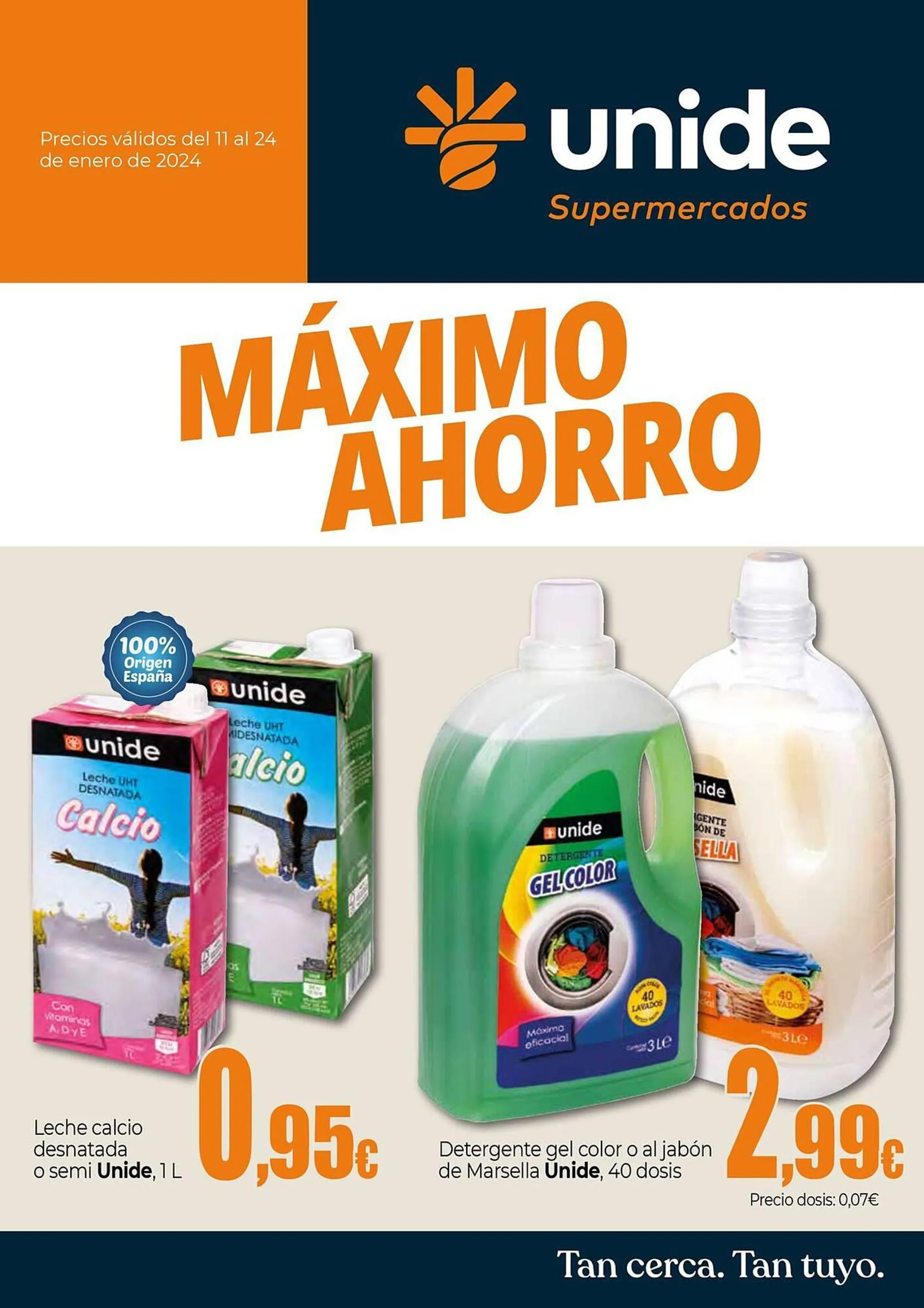 Catálogo de Folleto Unide Supermercados 11 de enero al 24 de enero 2024 - Página 1