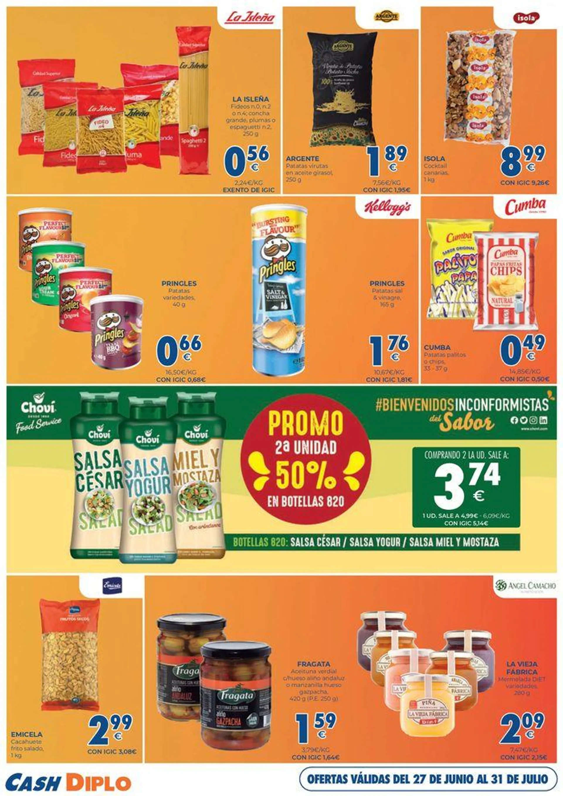 OFERTAS VÁLIDAS DEL 27 DE JUNIO AL 31 DE JULIO - 6