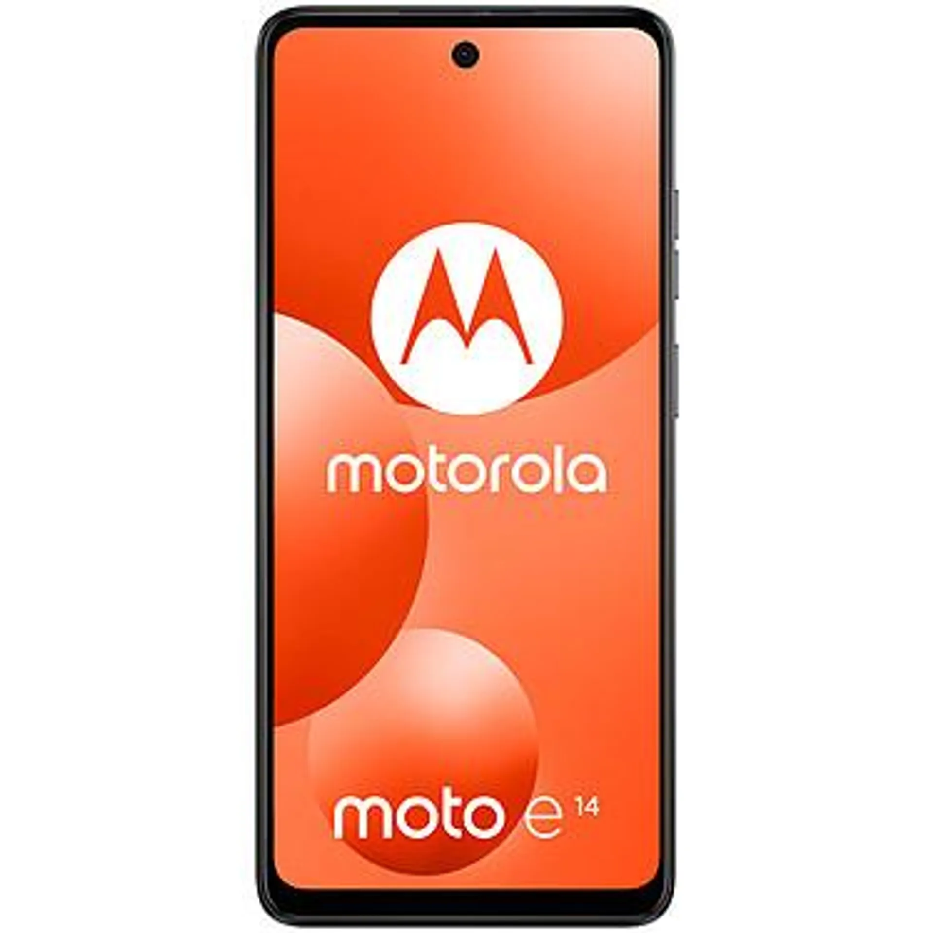 Motorola Moto E14 Gris antracita.