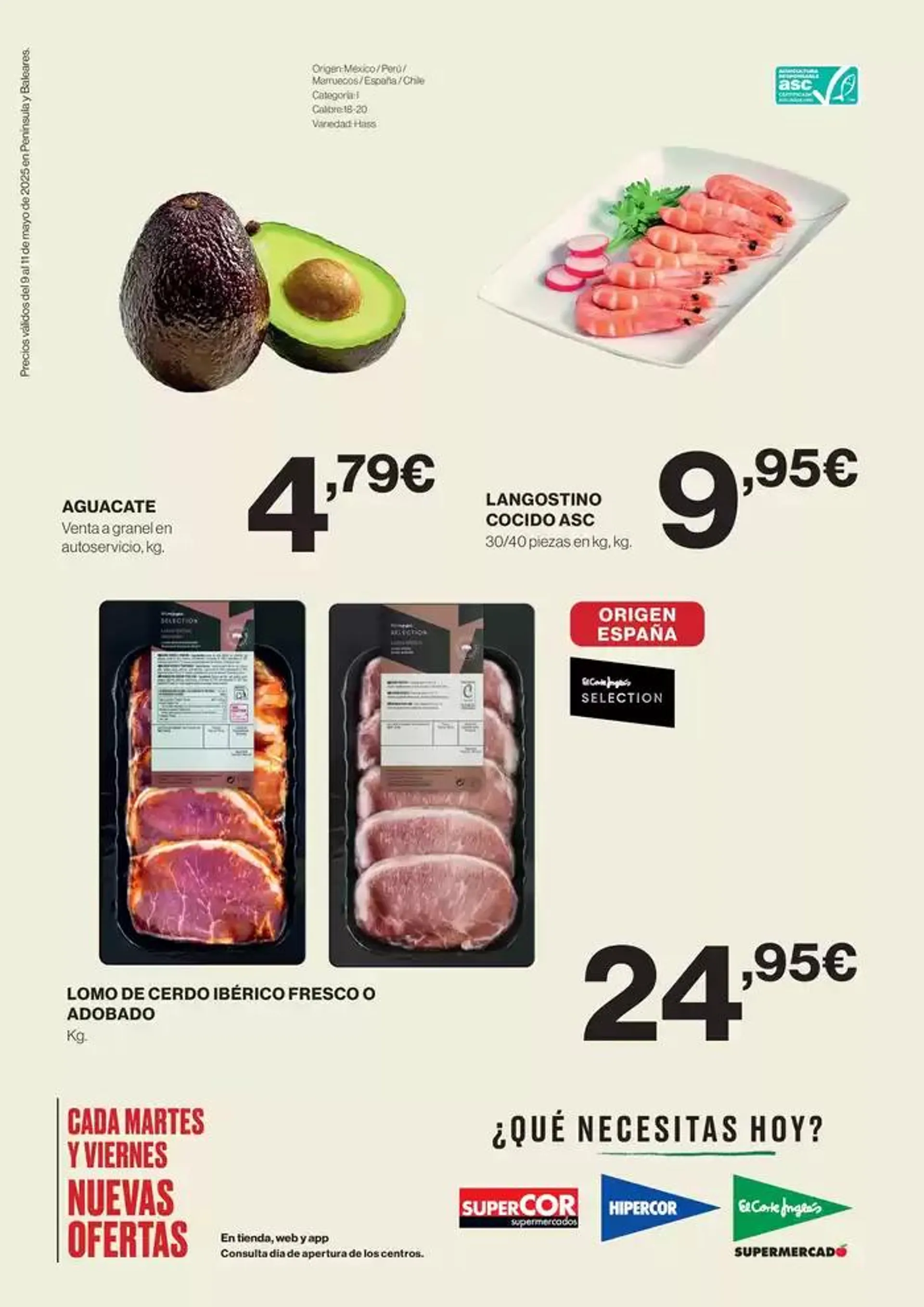 Catálogo de Precios válidos del 9 al 11 de mayo de 2025 en Península y Baleares 9 de mayo al 11 de mayo 2025 - Página 2