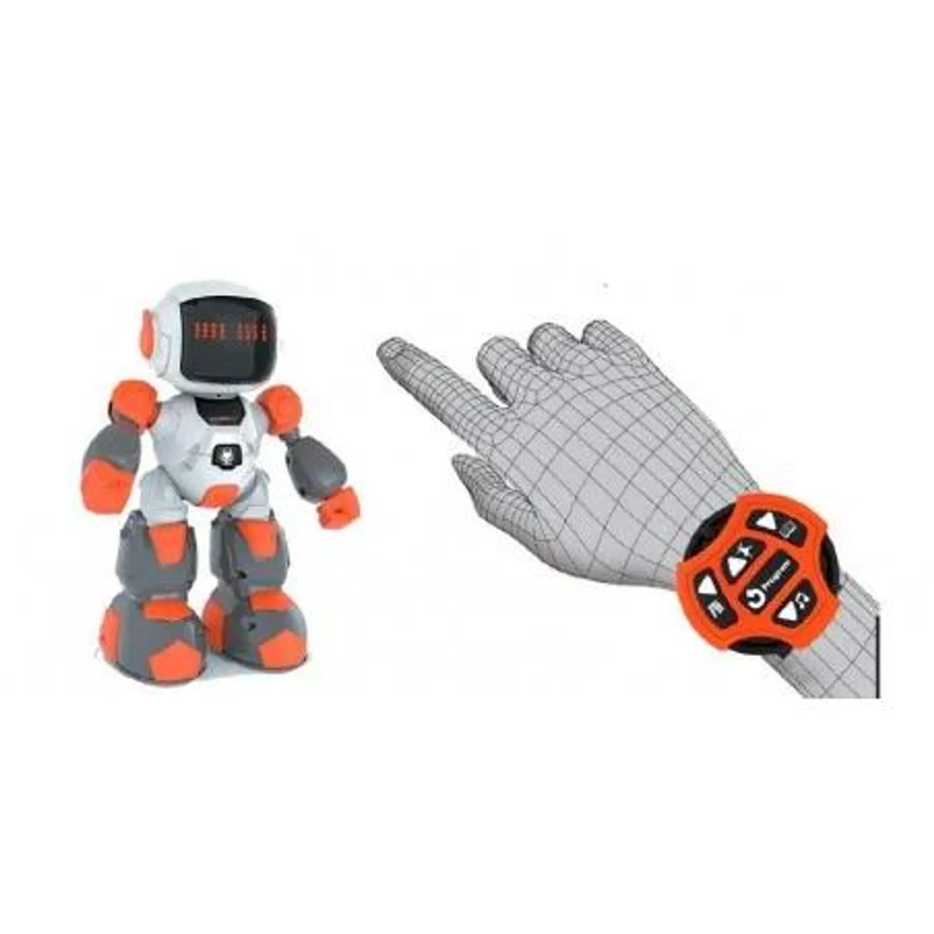 Robot con Control Sensor Manual