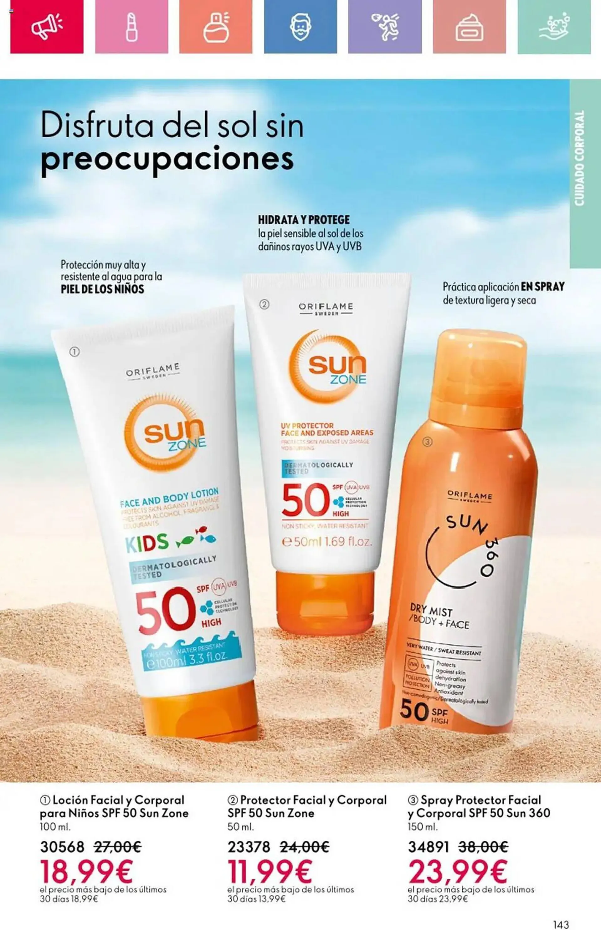 Catálogo de Folleto Oriflame 22 de junio al 12 de julio 2025 - Página 143