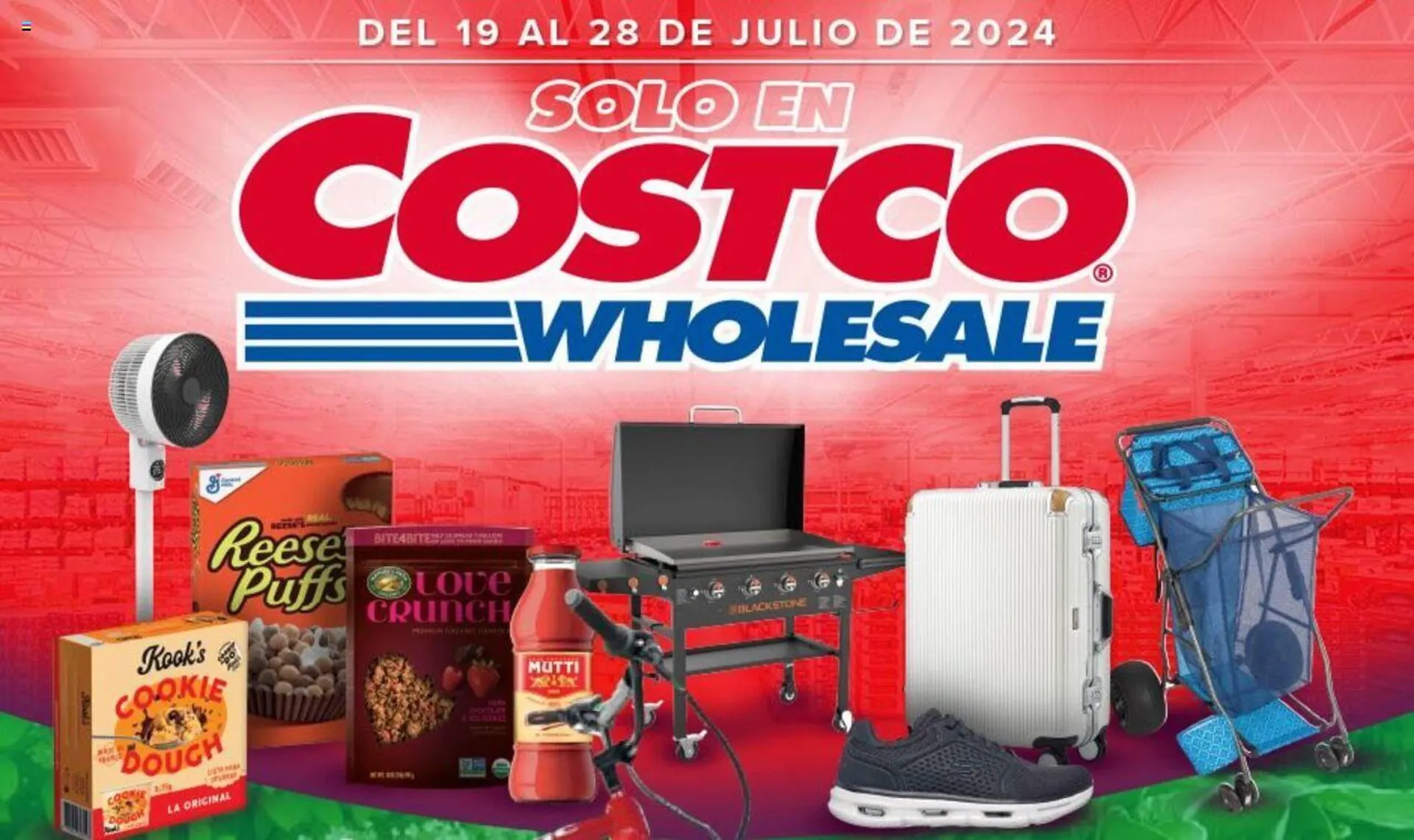 Catálogo de Folleto Costco 19 de julio al 28 de julio 2024 - Página 1