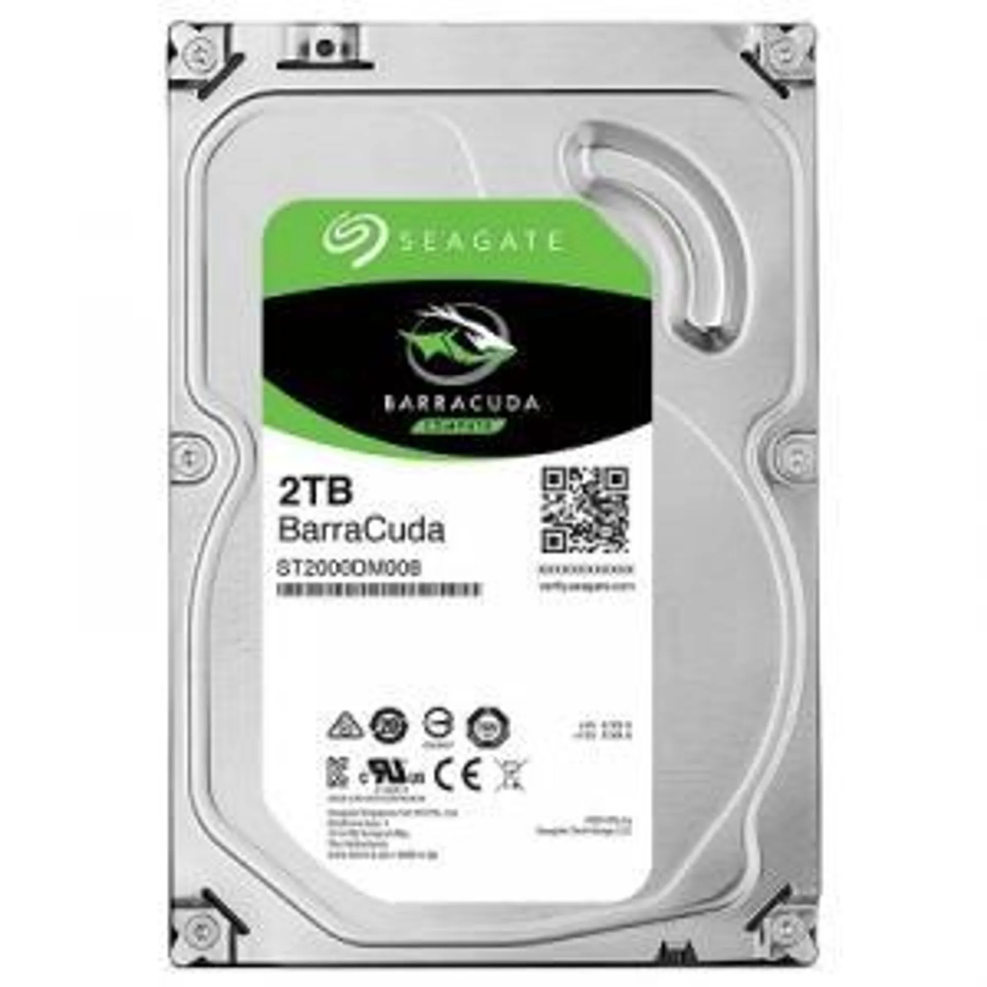 DISCO INTERNO 3.5" SEAGATE BARRACUDA 2TB 5400rpm 256MB SATA3 - LECTURA: 190MB/s ESCRITURA: 190MB/s