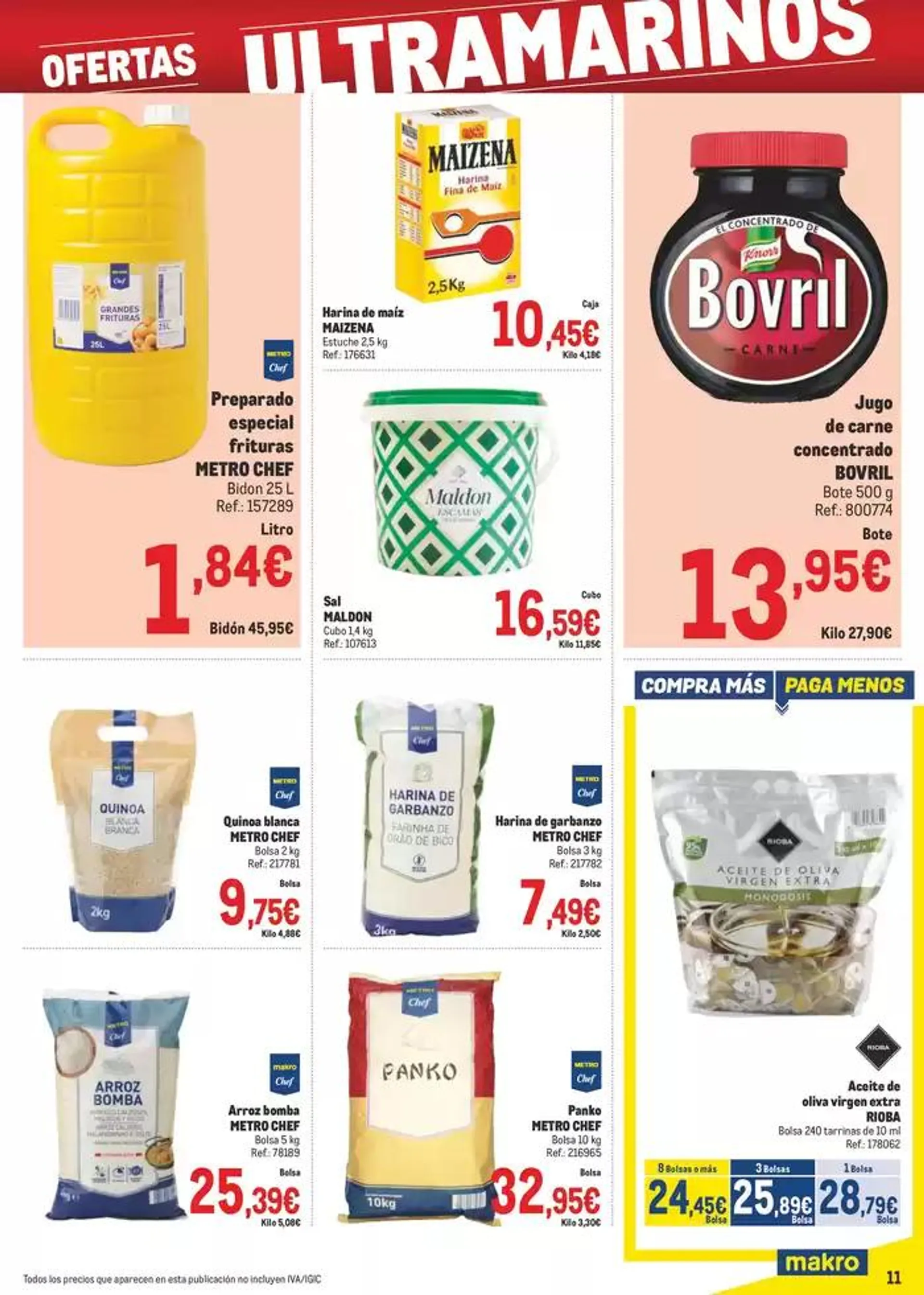 Catálogo de Makro Precios Cataluña 8 de abril al 4 de mayo 2025 - Página 11