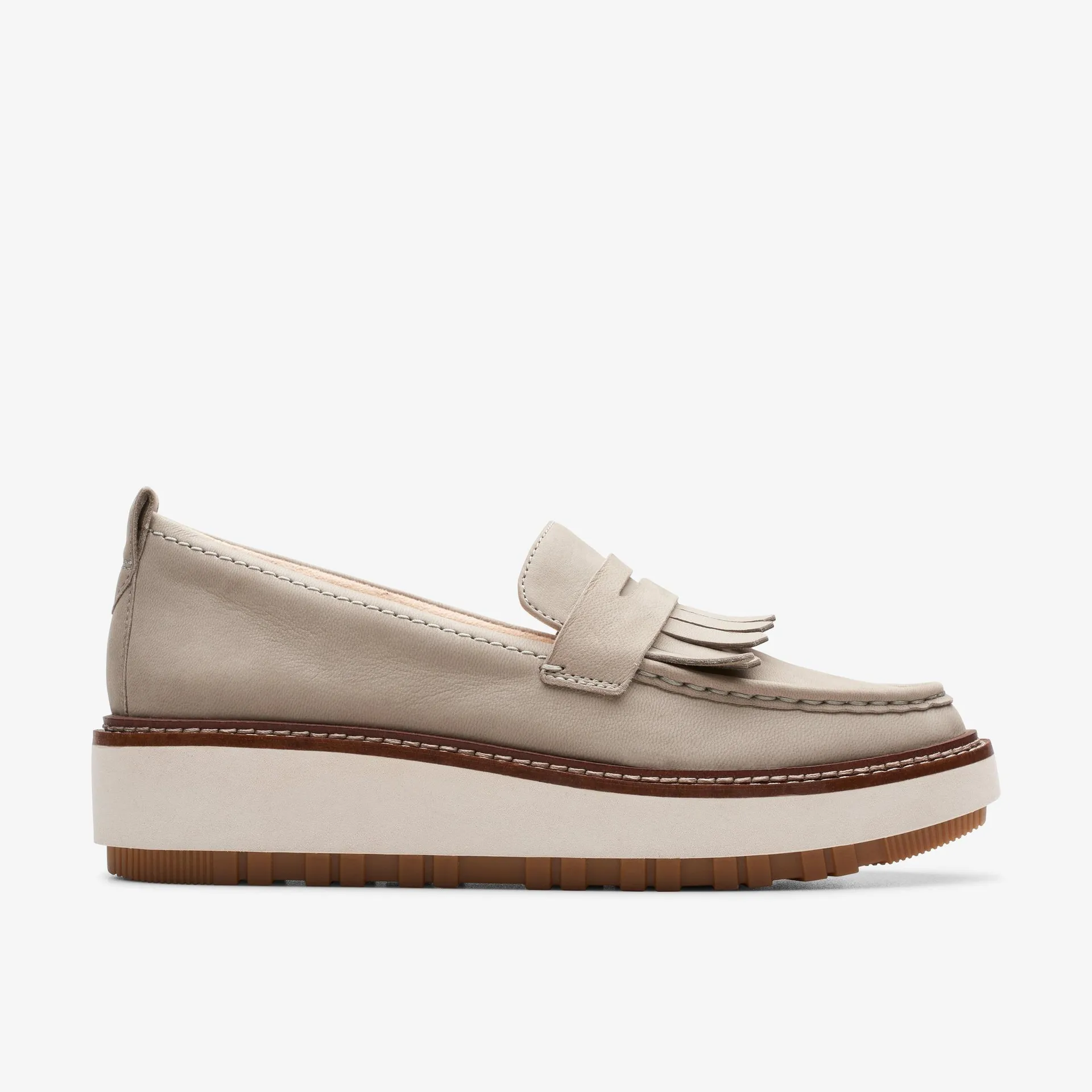 OriannaW Loafer Nobuck Topo