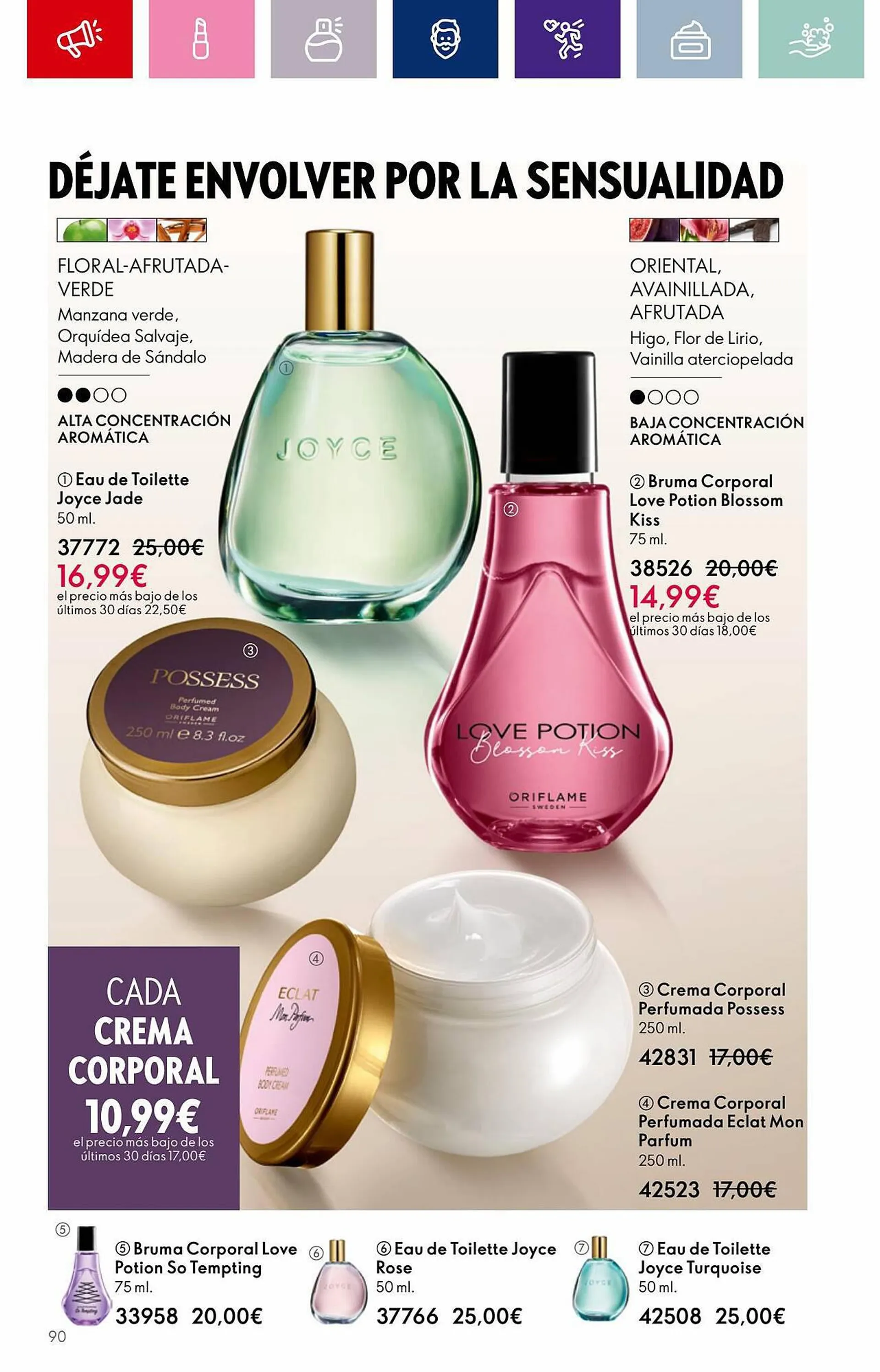 Catálogo de Folleto Oriflame 30 de agosto al 19 de septiembre 2023 - Página 90