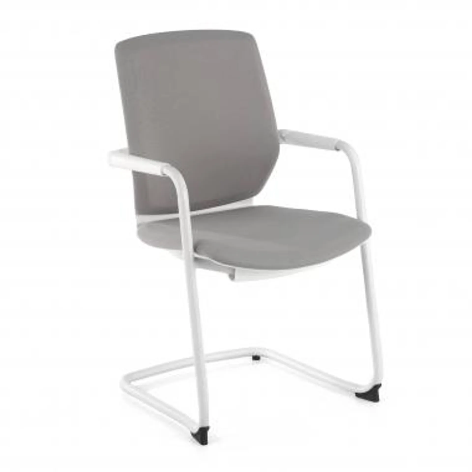 Silla Confidente Detroit, patin, mecanismo deslizante 210693 - (Outlet) - Blanco