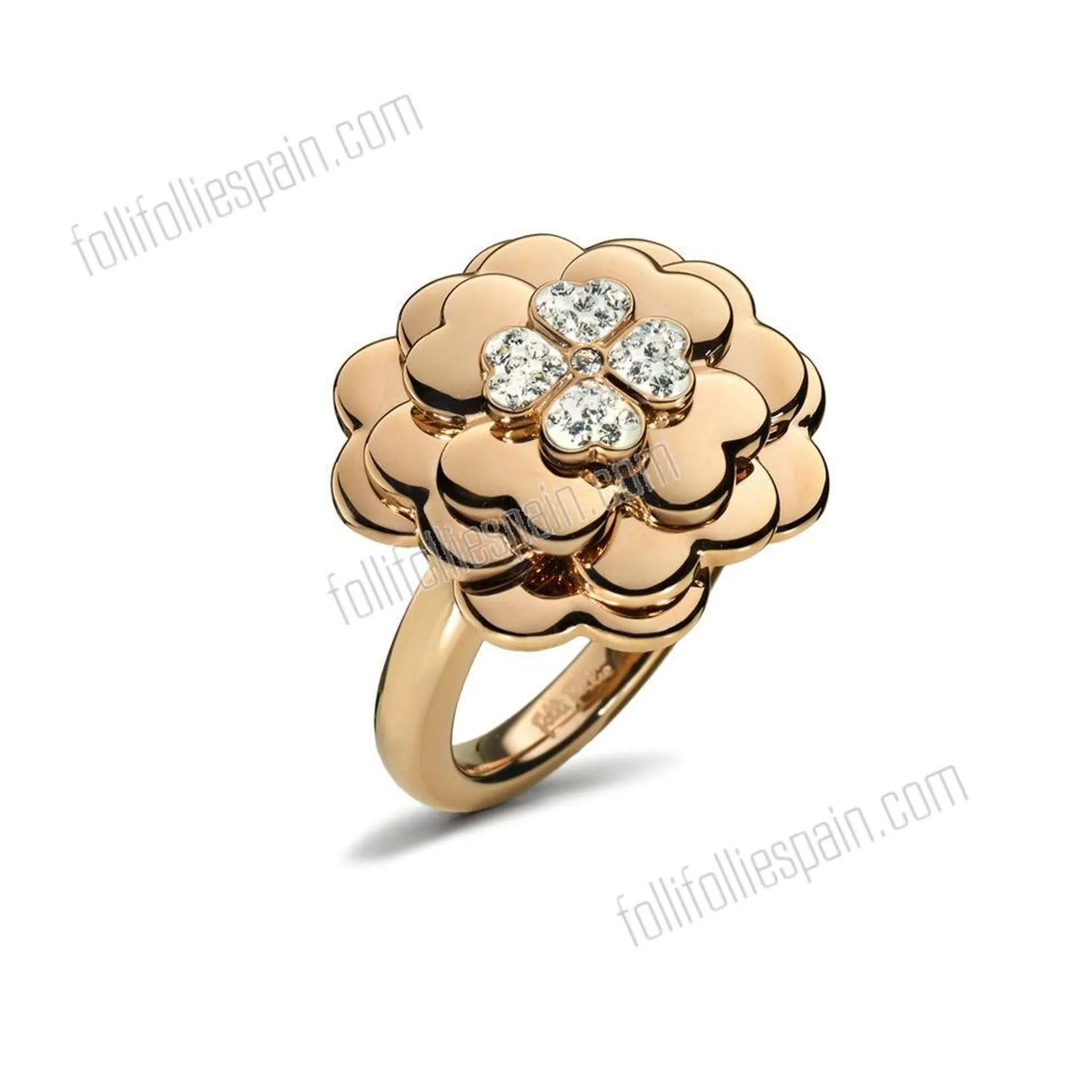 Folli Follie Santorini Anillo Flor con el mejor precio